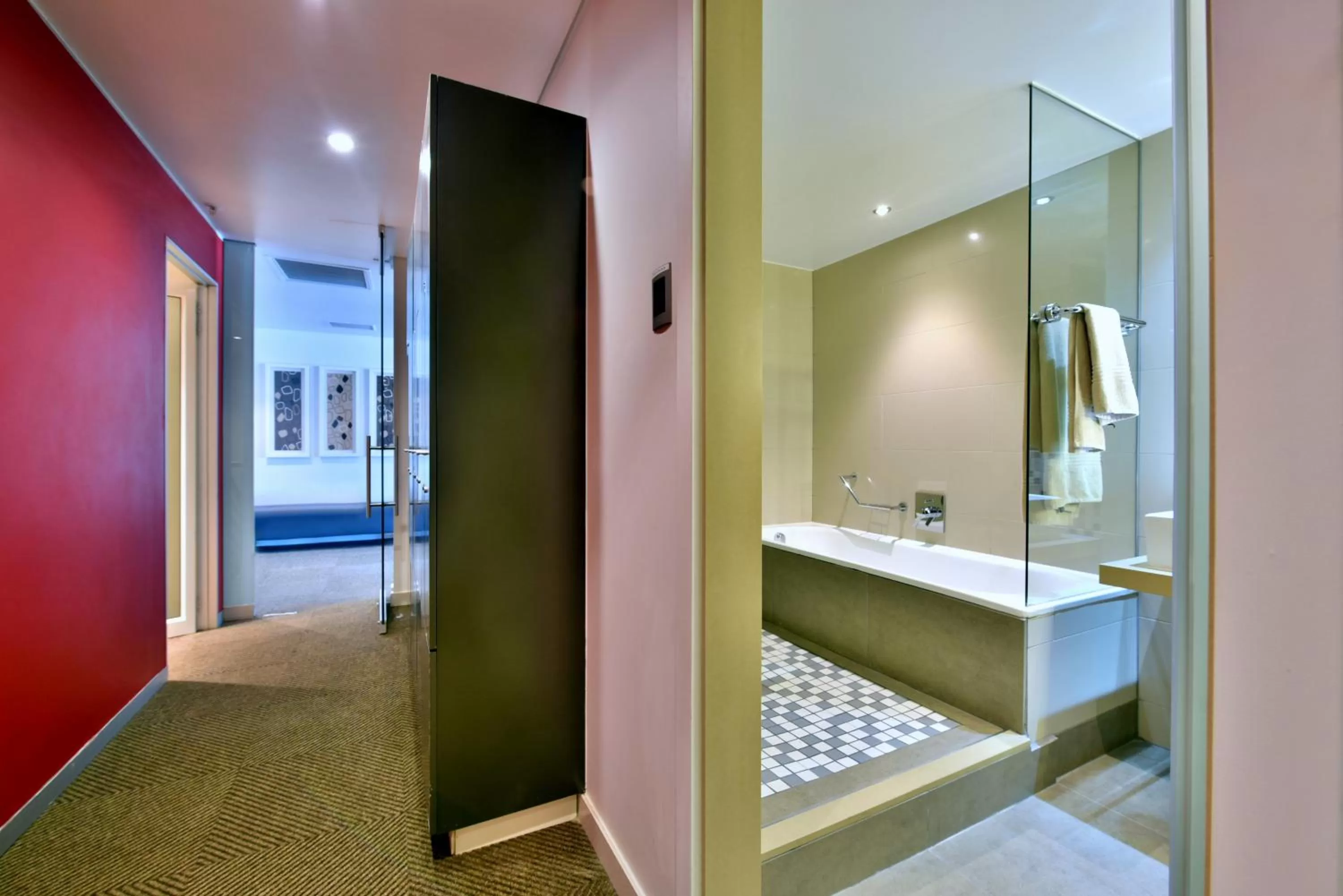 Bathroom in Radisson Blu Gautrain Hotel, Sandton Johannesburg