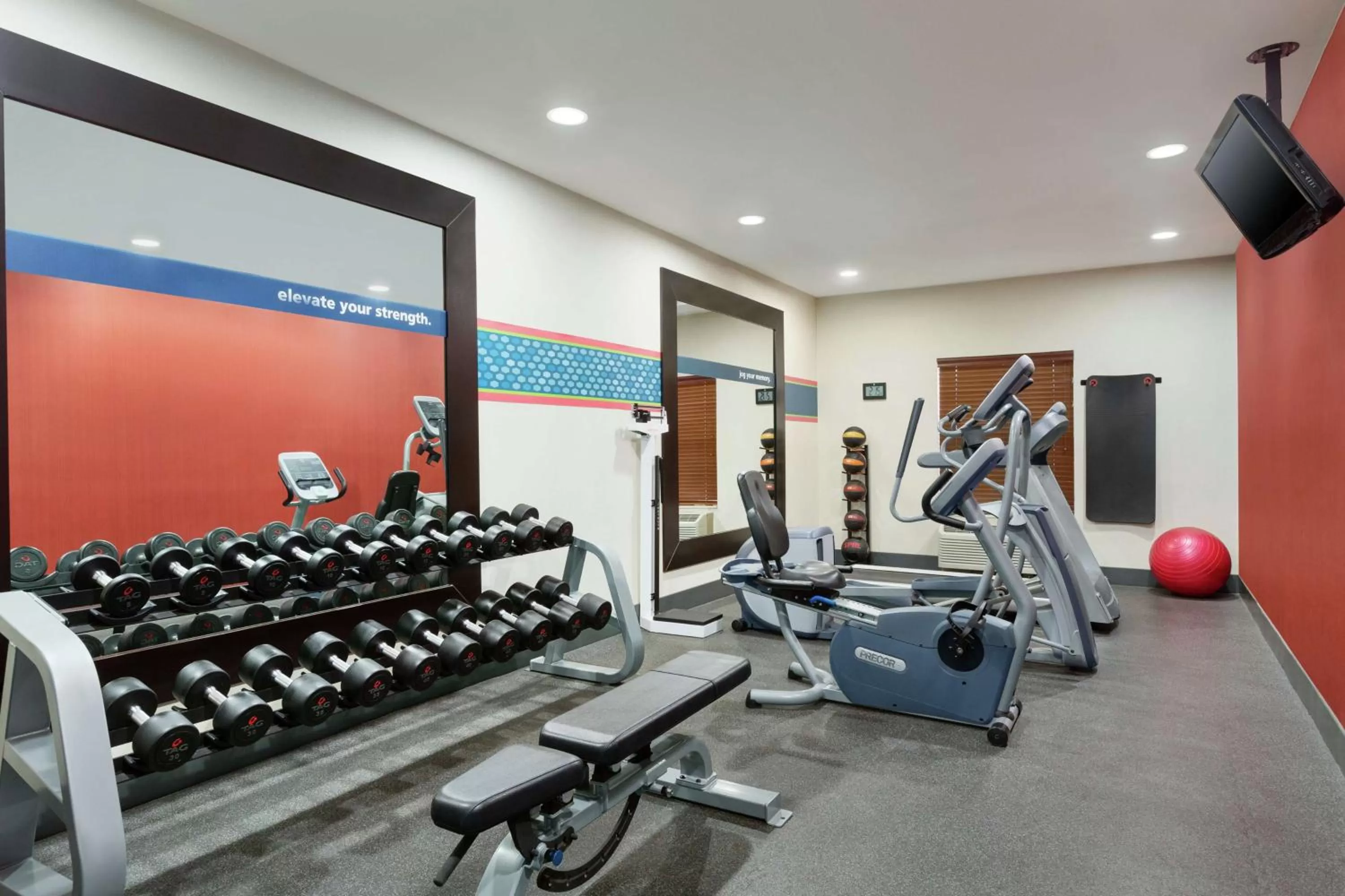 Fitness centre/facilities in Hampton Inn Abilene