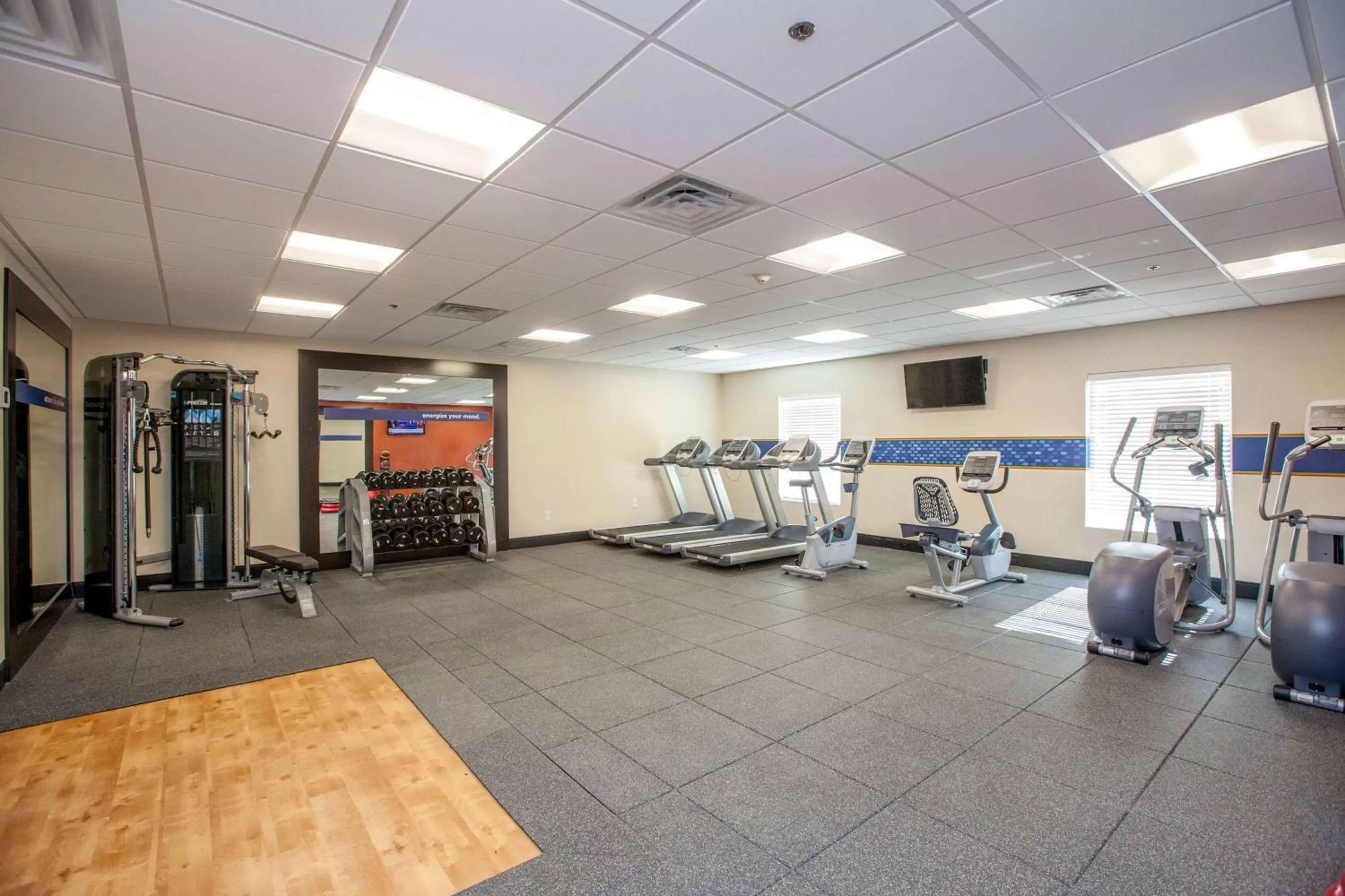 Fitness centre/facilities in Hampton Inn Emerson - Lakepoint, Ga