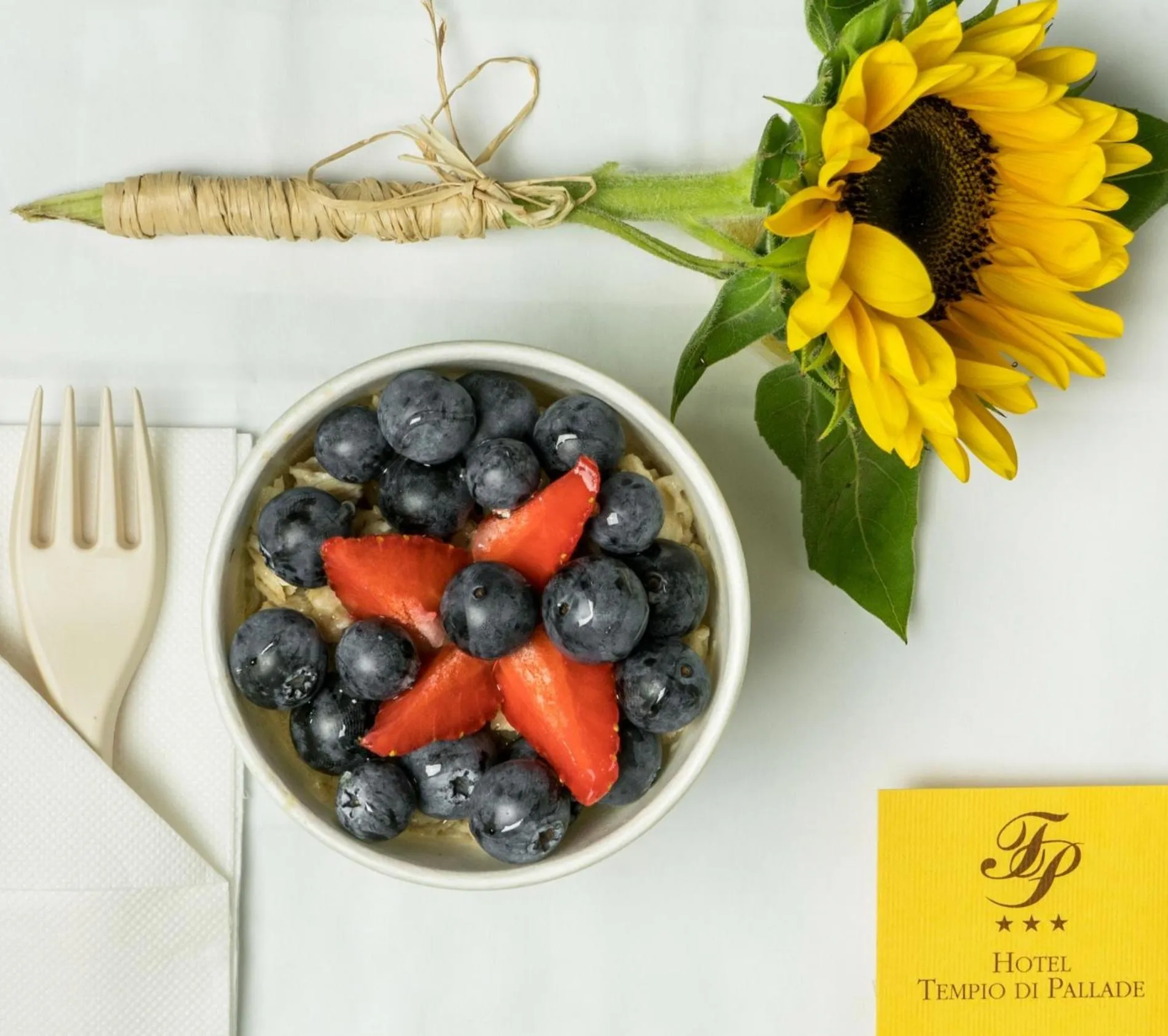 Food and drinks in Hotel Tempio Di Pallade