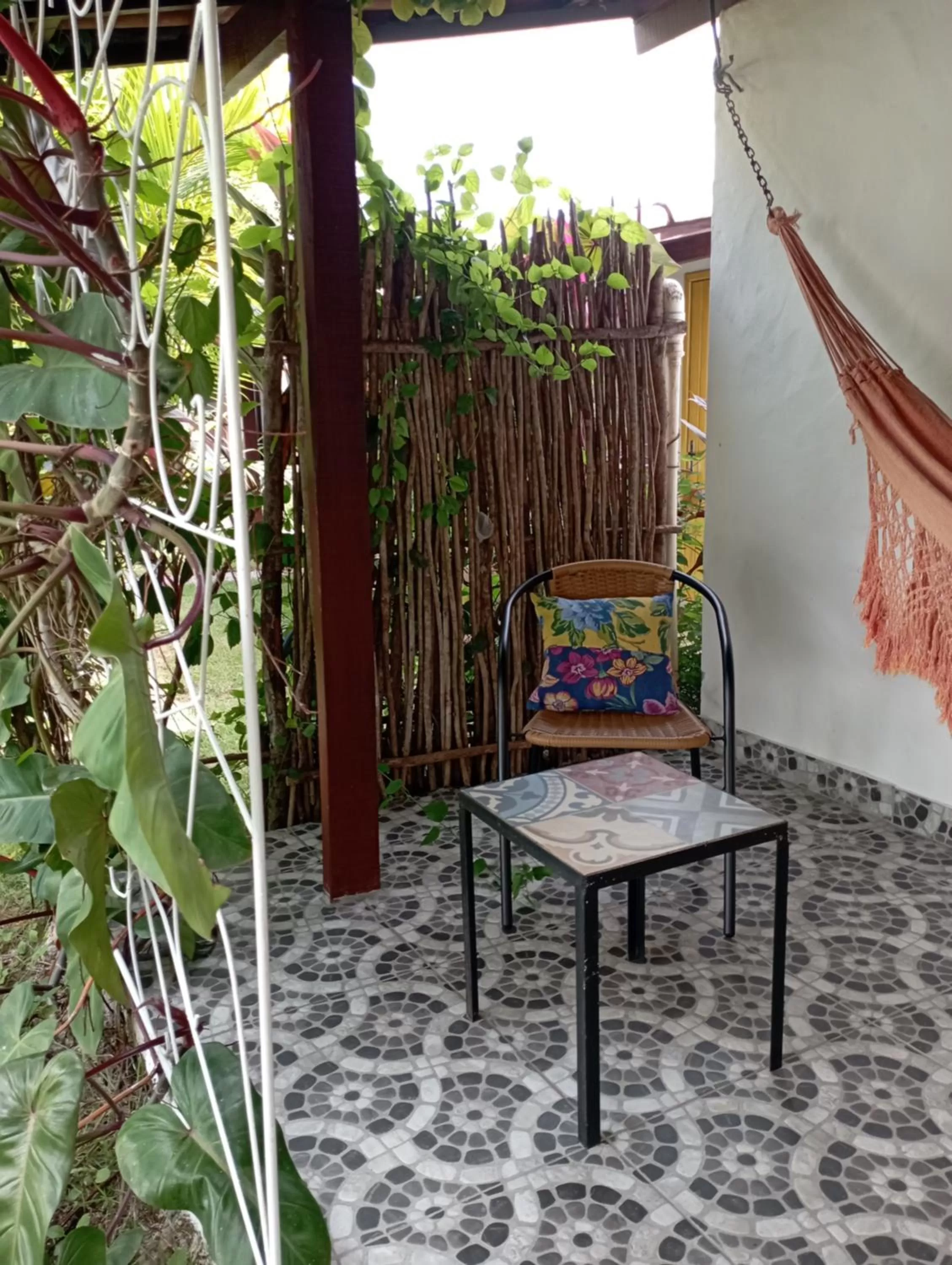 Patio in Pousada Casa Do Cocotier