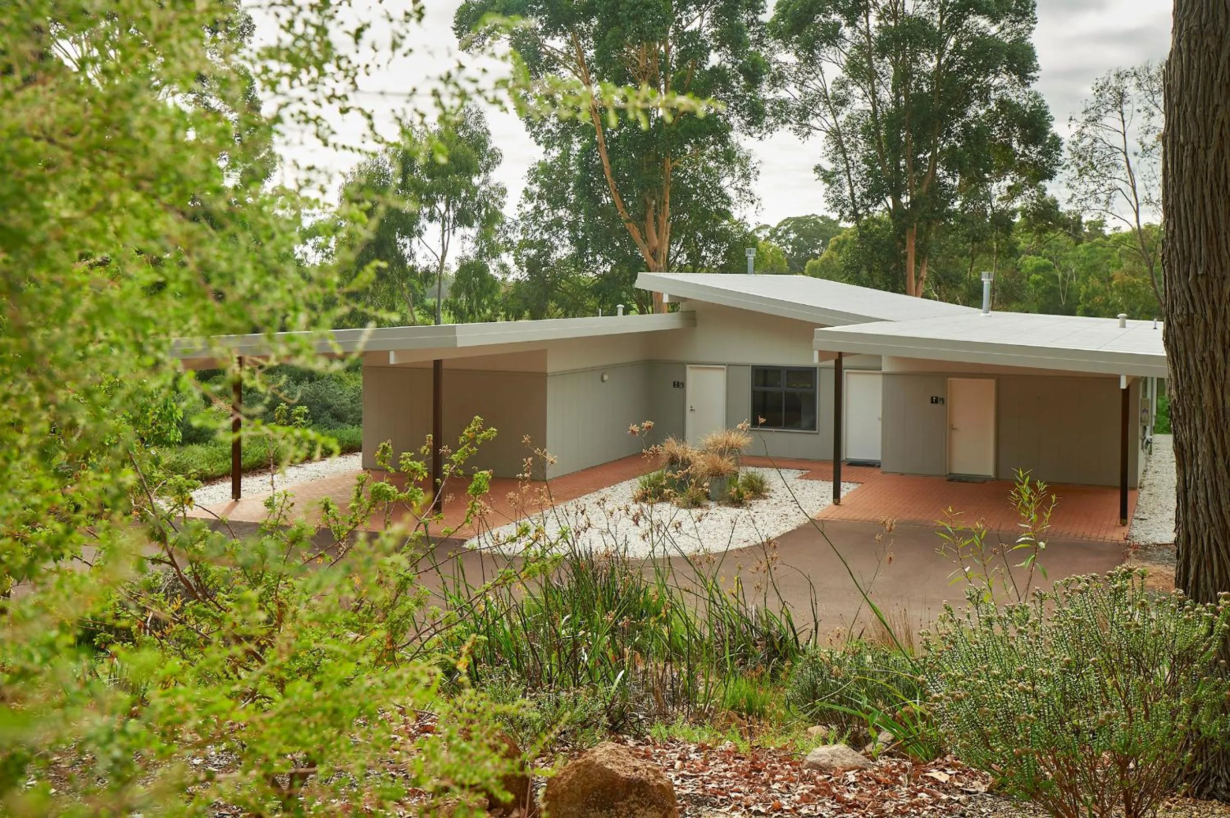 Property building in Eight Willows Retreat