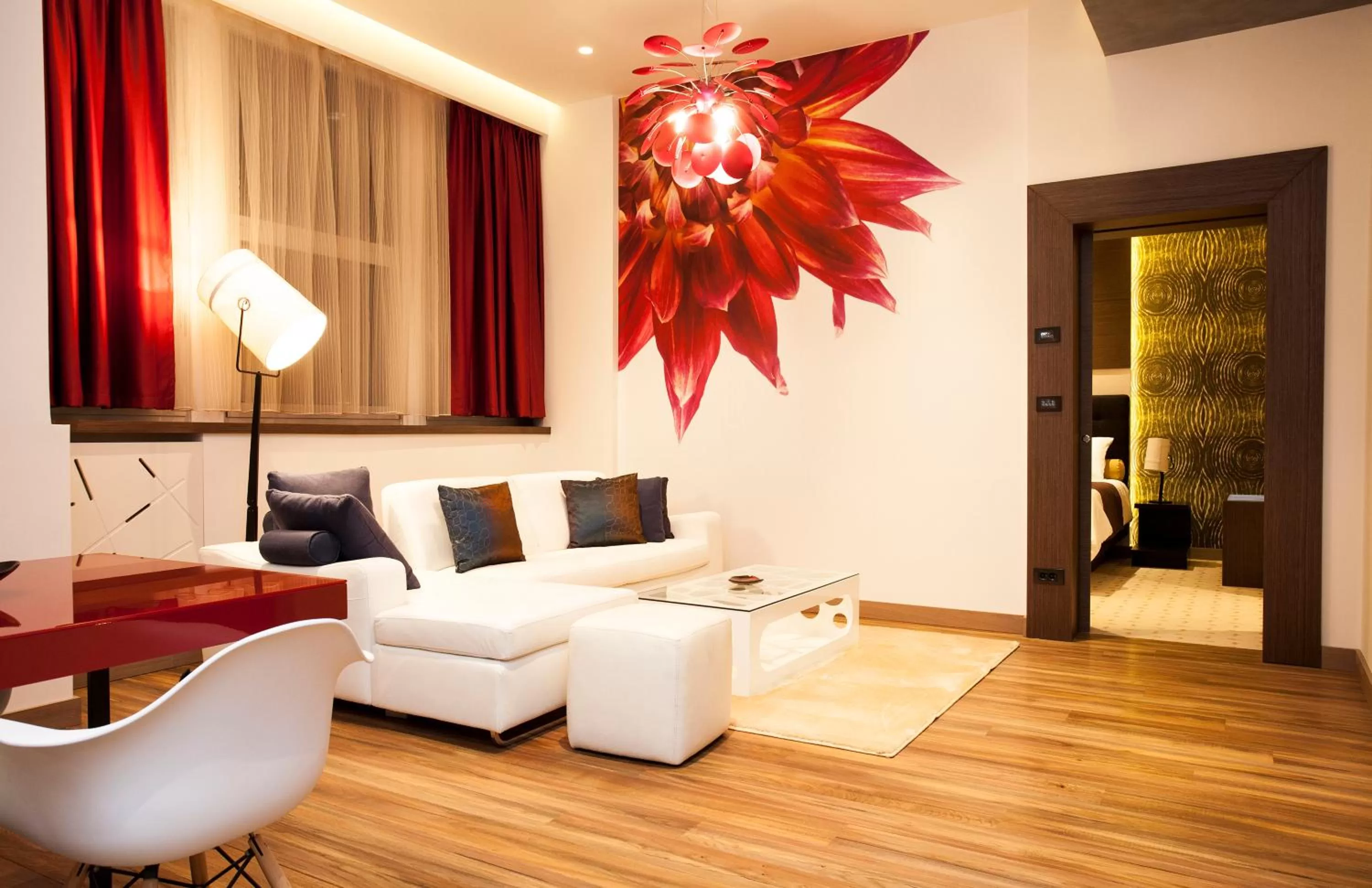 Living room in Atera Business Suites