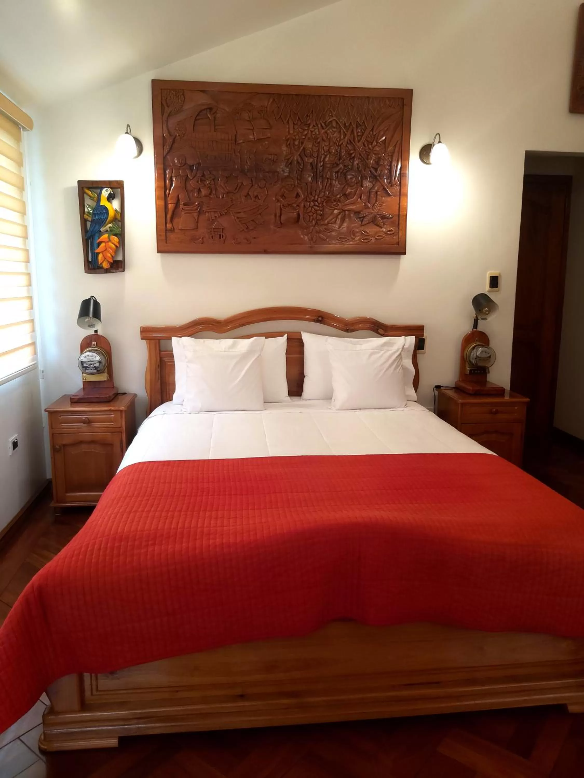 Bed in Mirador de Bellavista Riobamba