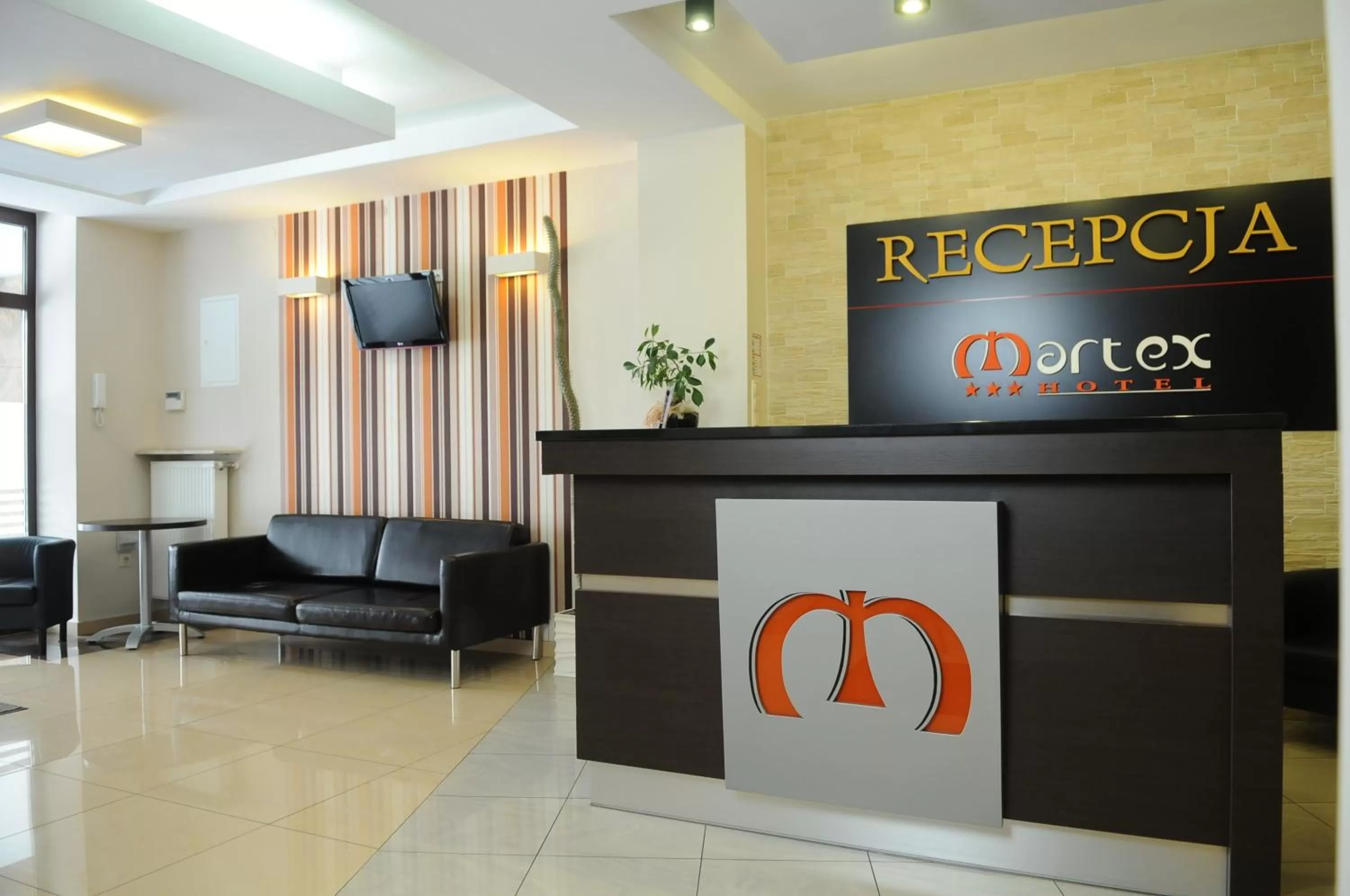 Lobby or reception in Hotel Martex