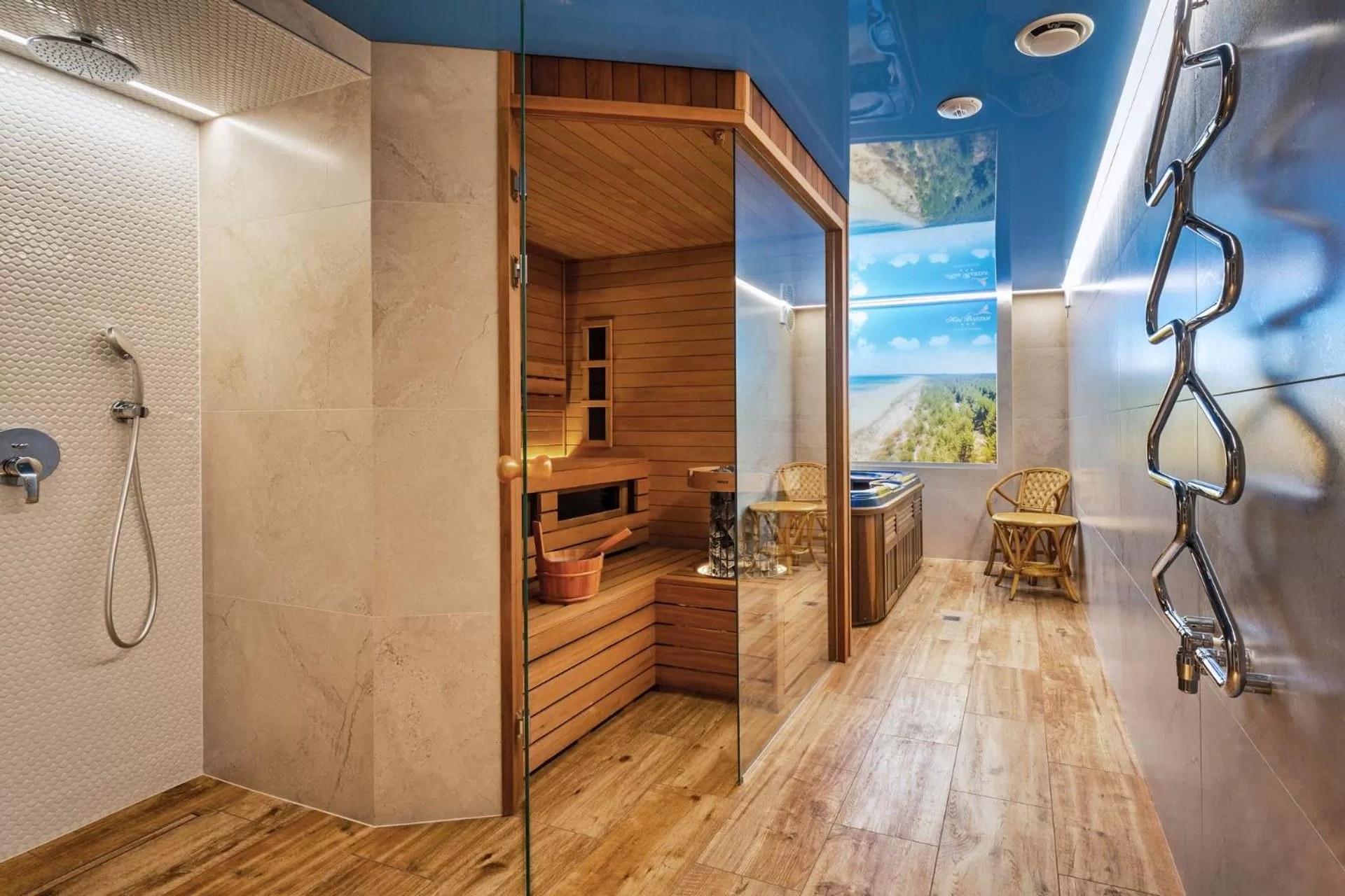 Hot Tub in Hotel Bartan Gdansk Seaside