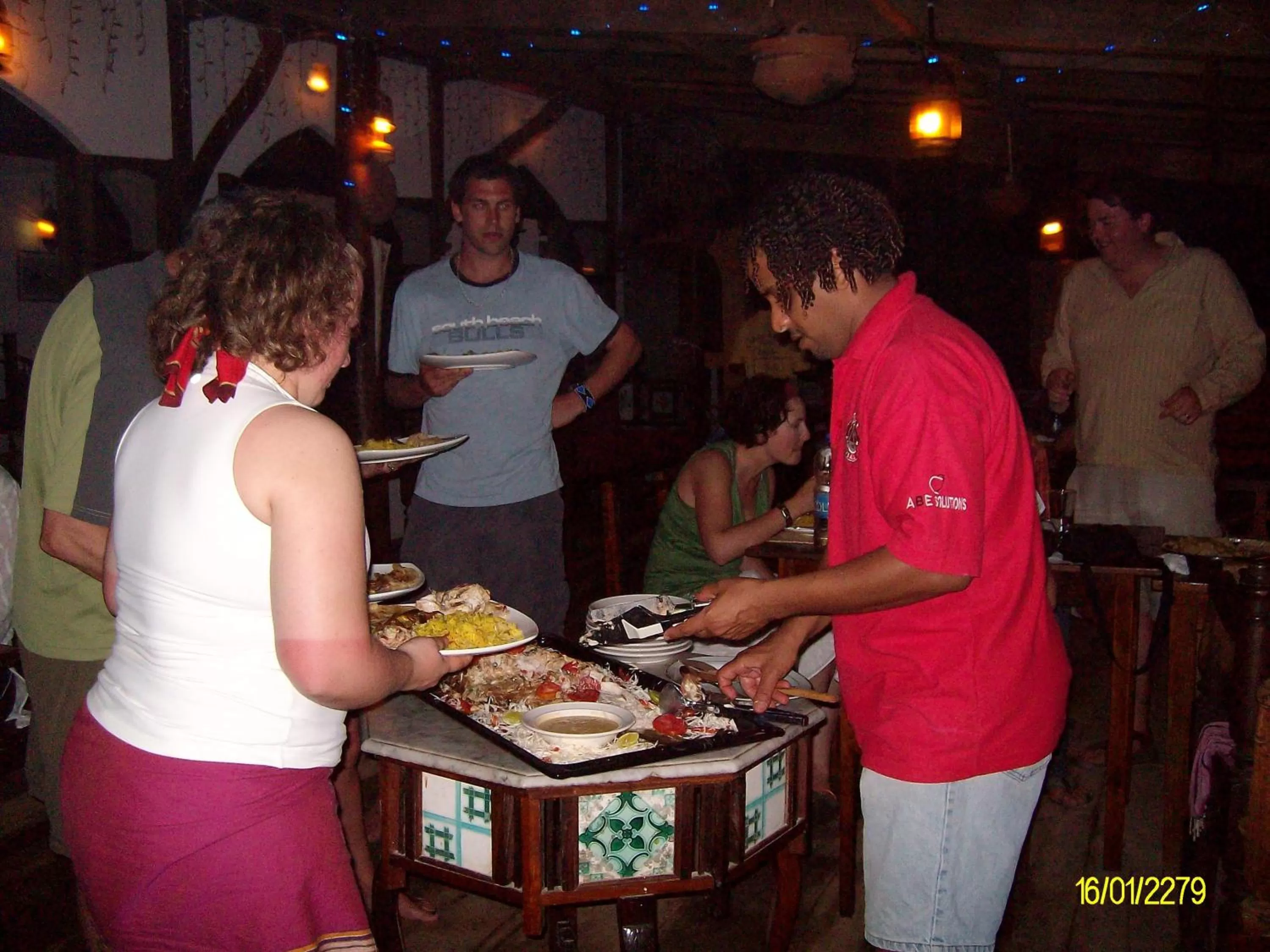 Restaurant/places to eat in Langi Langi Beach Bungalows