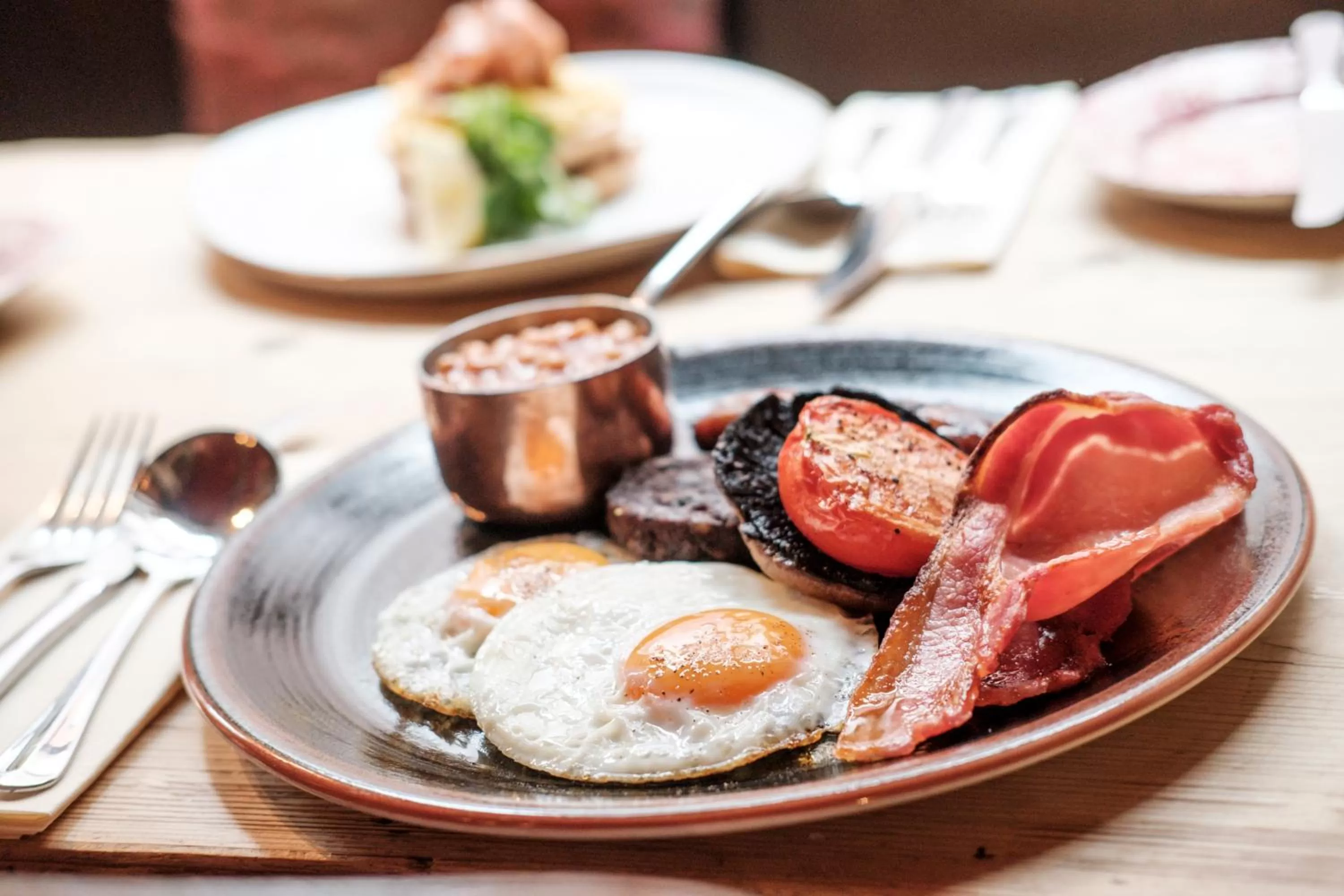 English/Irish breakfast in Wykeham Arms