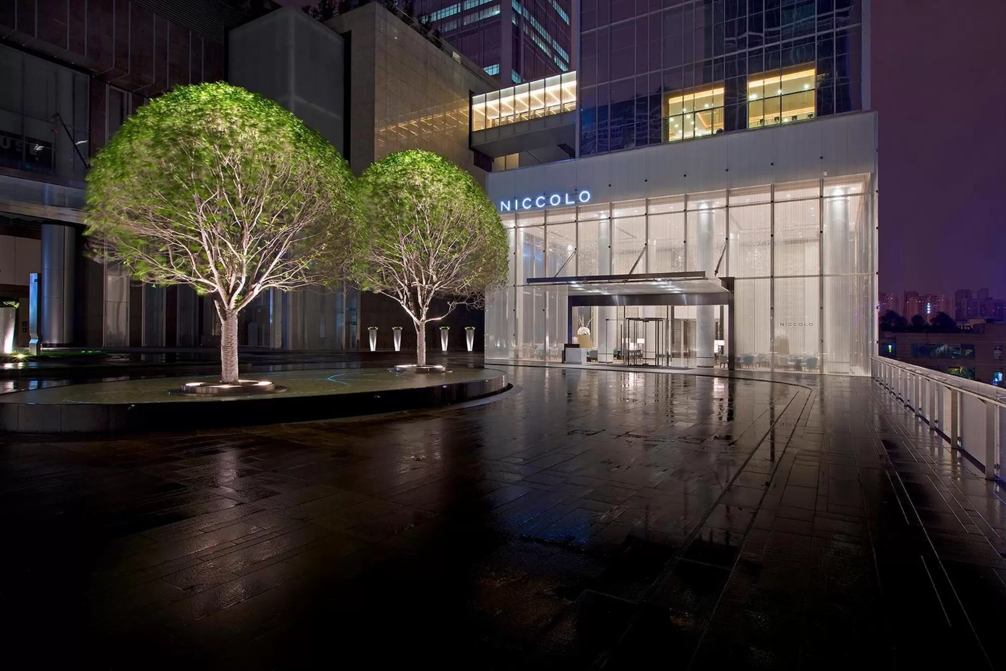 Property building in Niccolo Chengdu