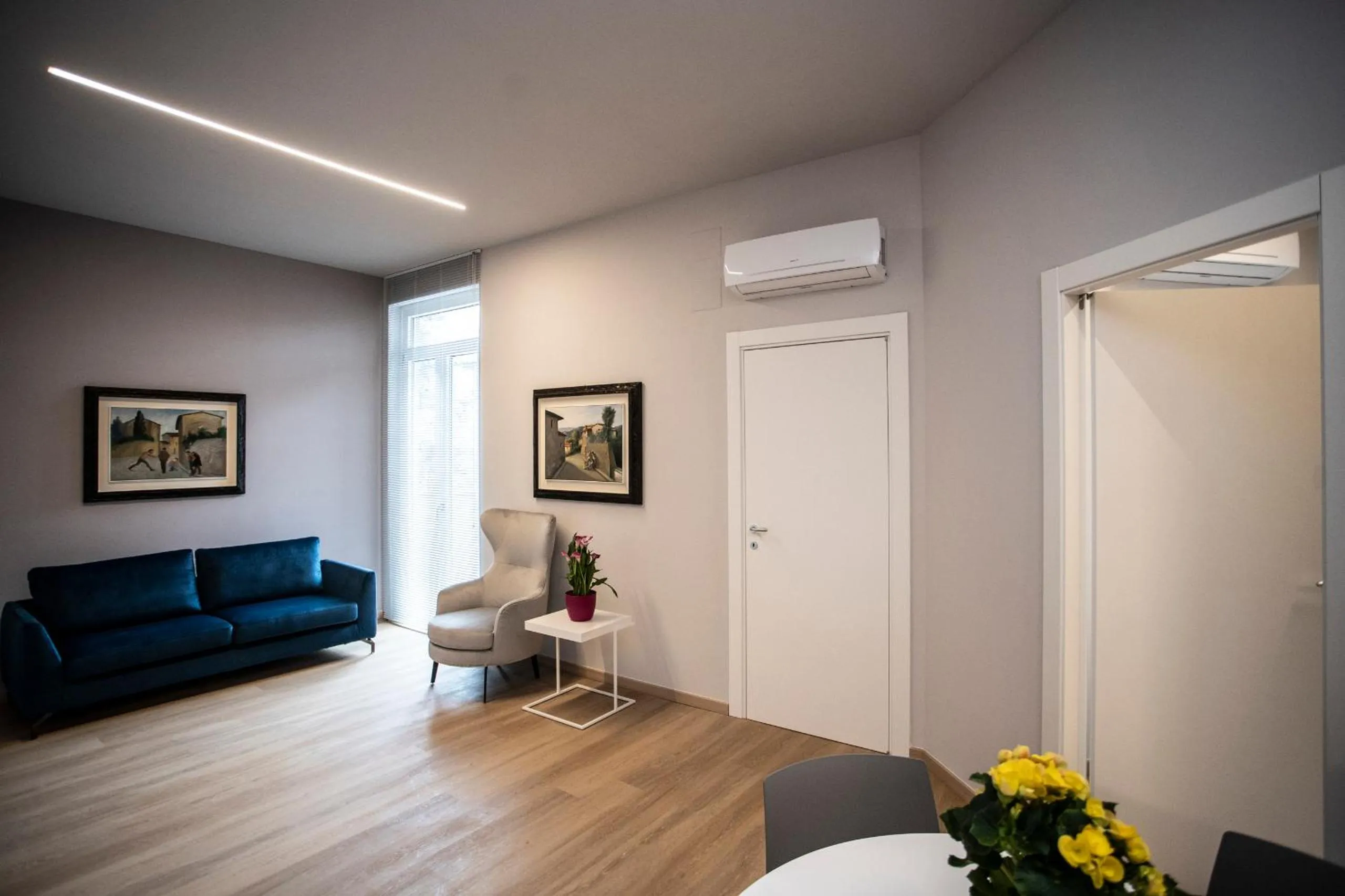 Living room in Hotel Delta