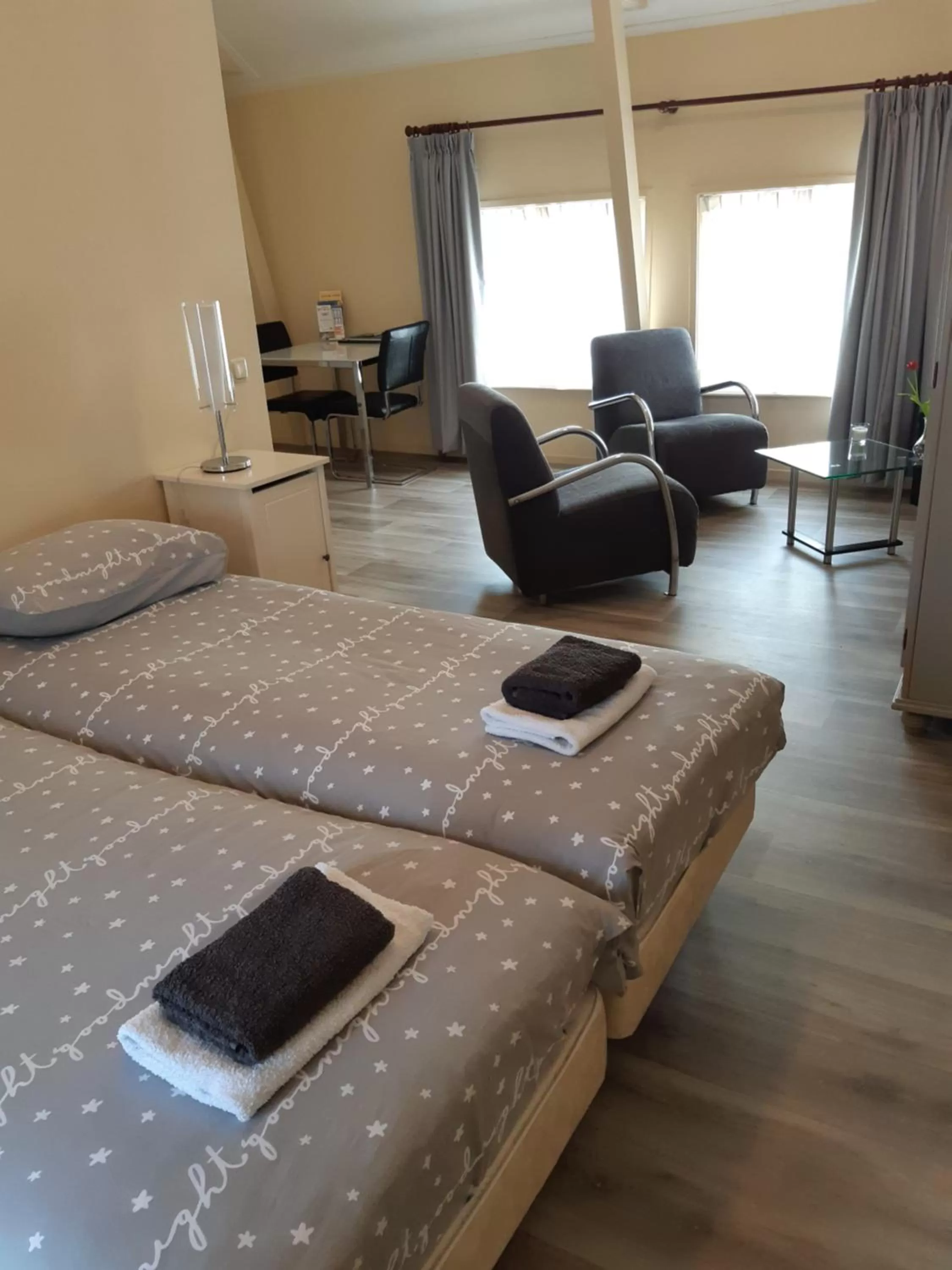 Bed in Logement 'De witte klok'