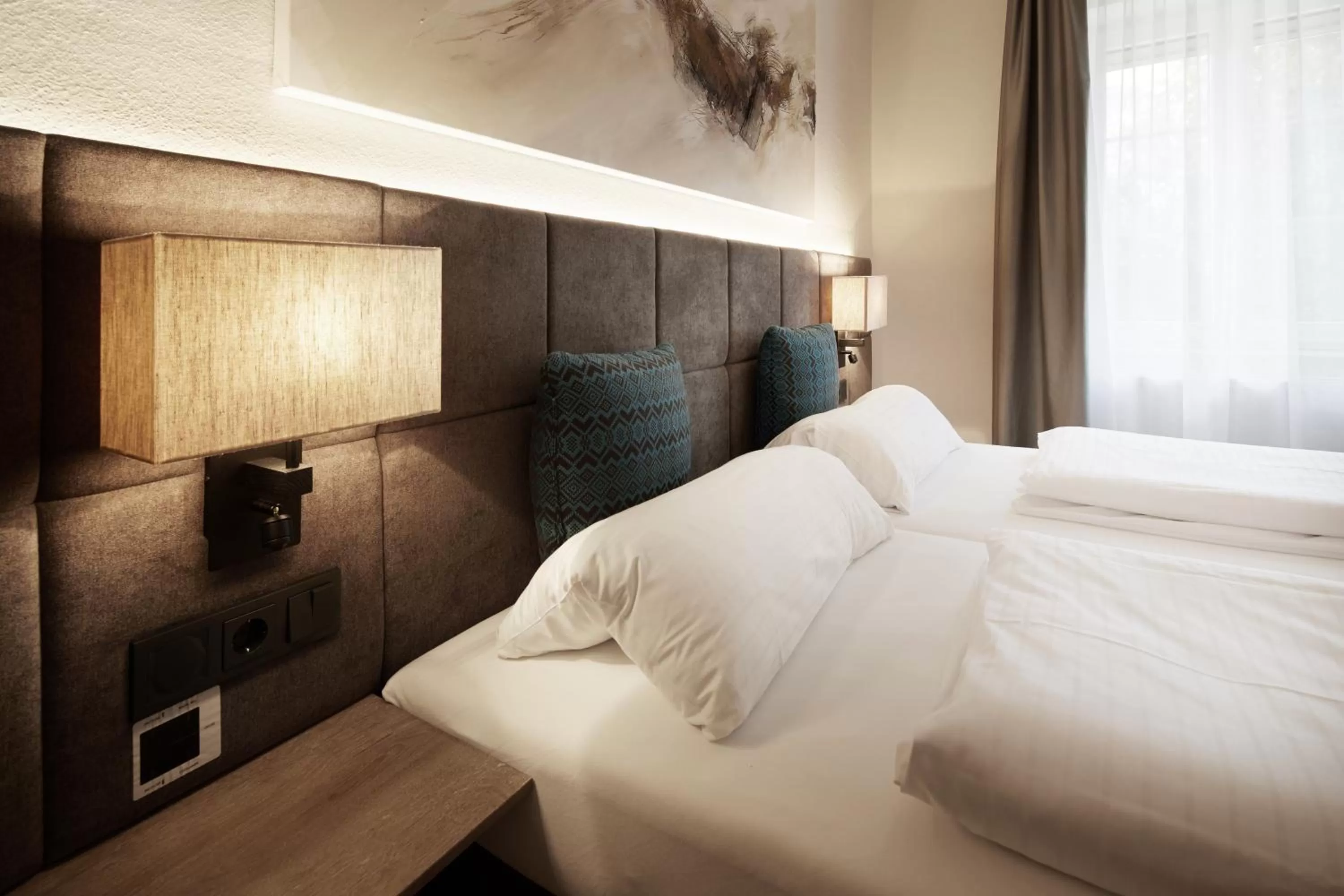 Photo of the whole room, Bed in Schüdlbauer´s Hotel-Restaurant-Bar