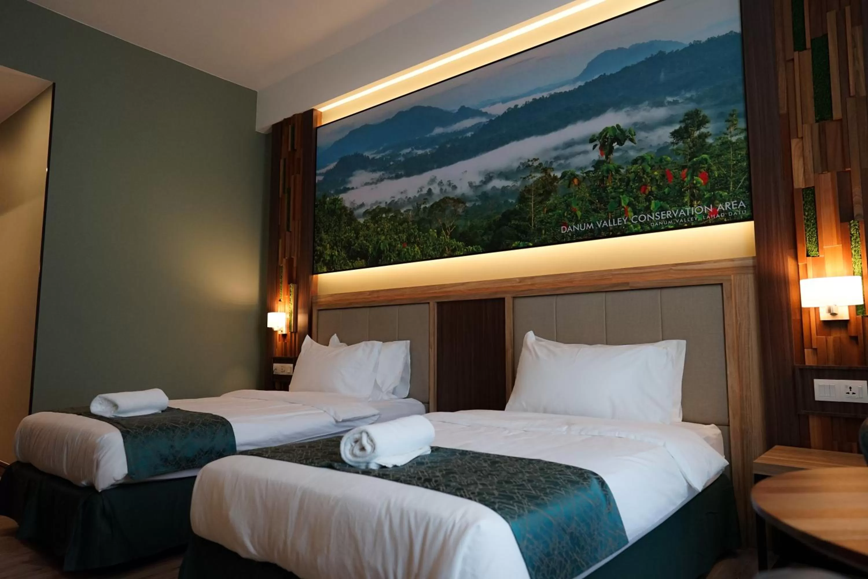Twin Room with Garden View in Hotel 17