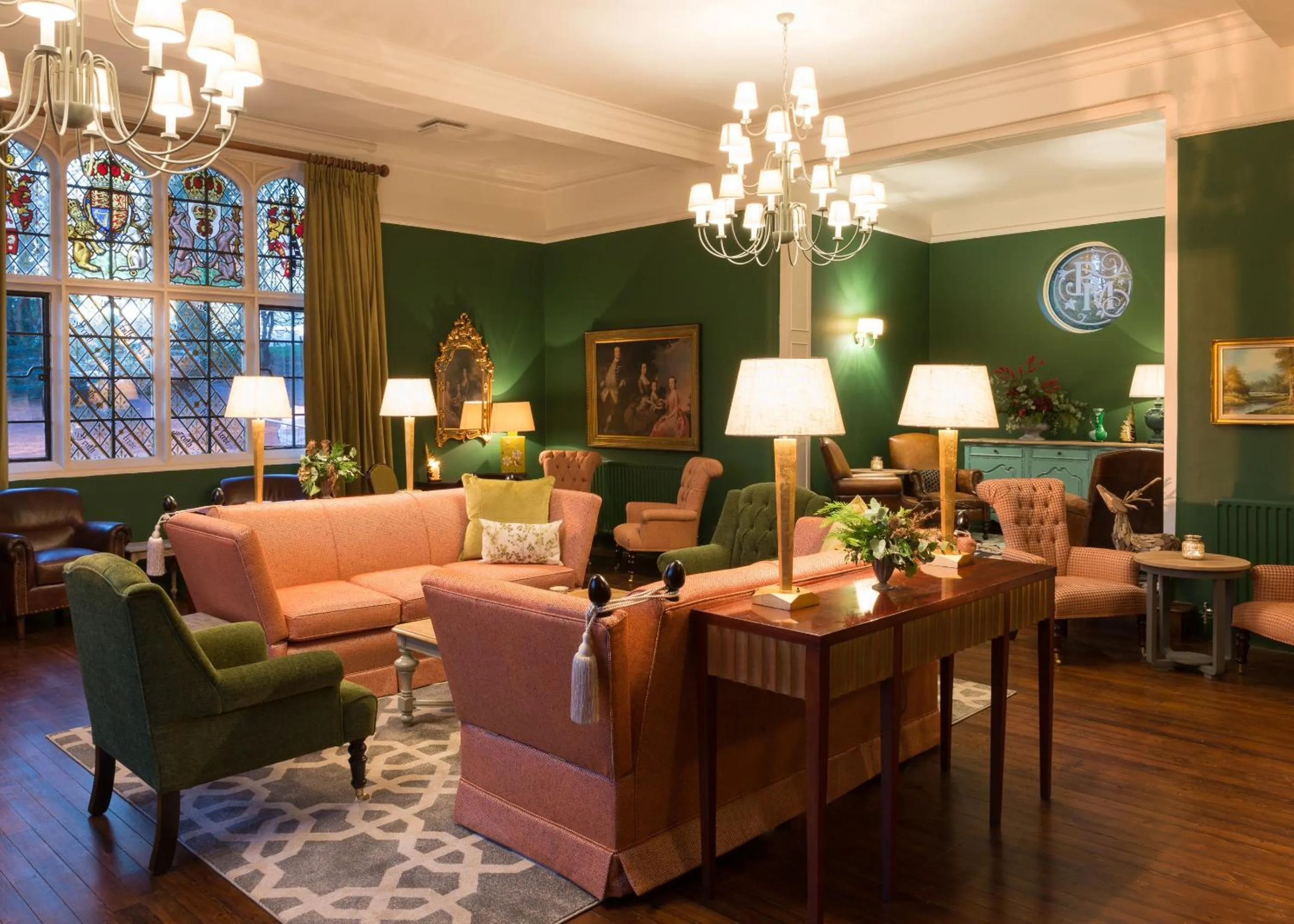 Lounge or bar in Burley Manor