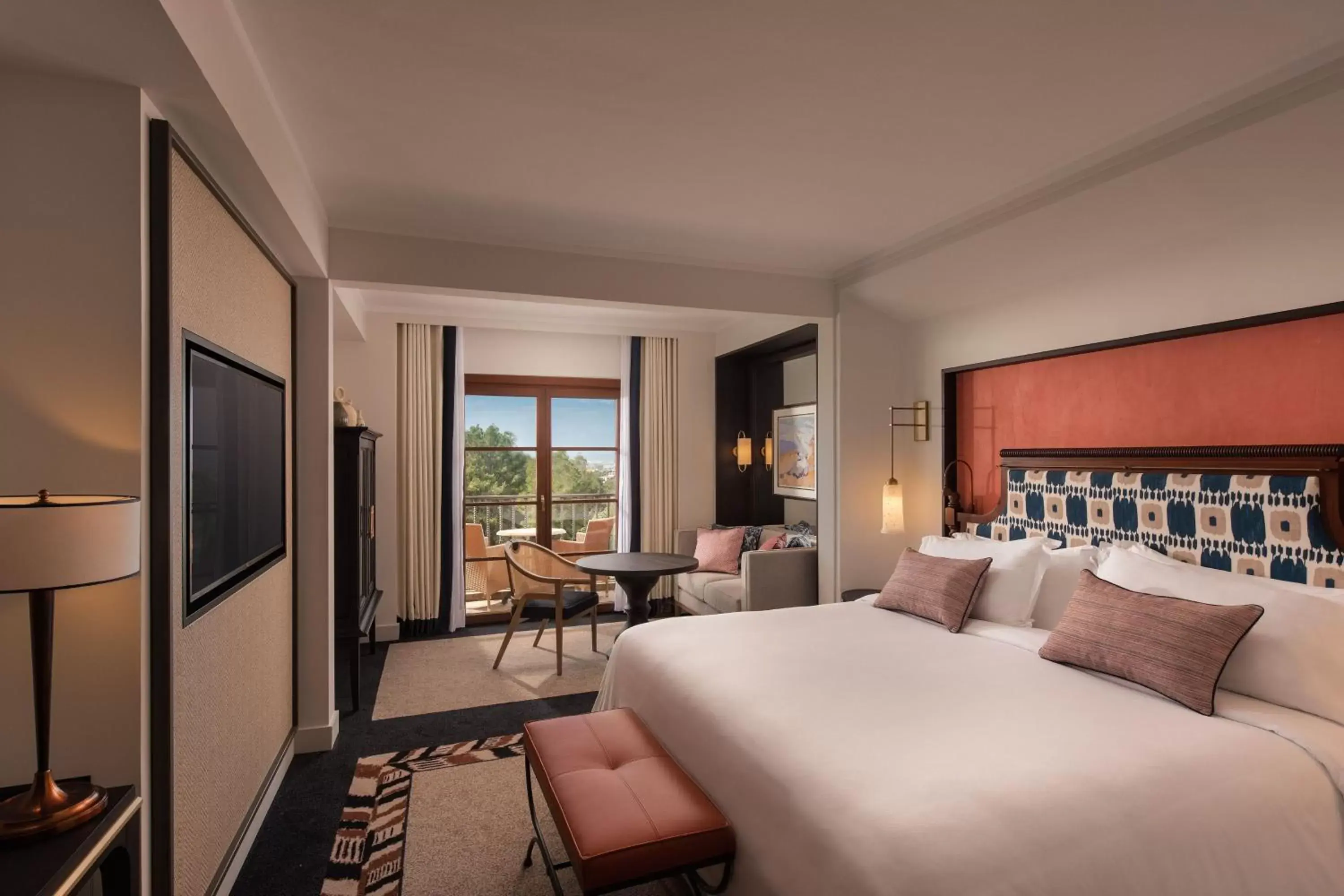 Deluxe Terrace King Room with Balcony and Garden View in Castillo Hotel Son Vida, a Luxury Collection Hotel, Mallorca Deluxe Terrace King Room with Balcony and Garden View in Castillo Hotel Son Vida, a Luxury Collection Hotel, Mallorca