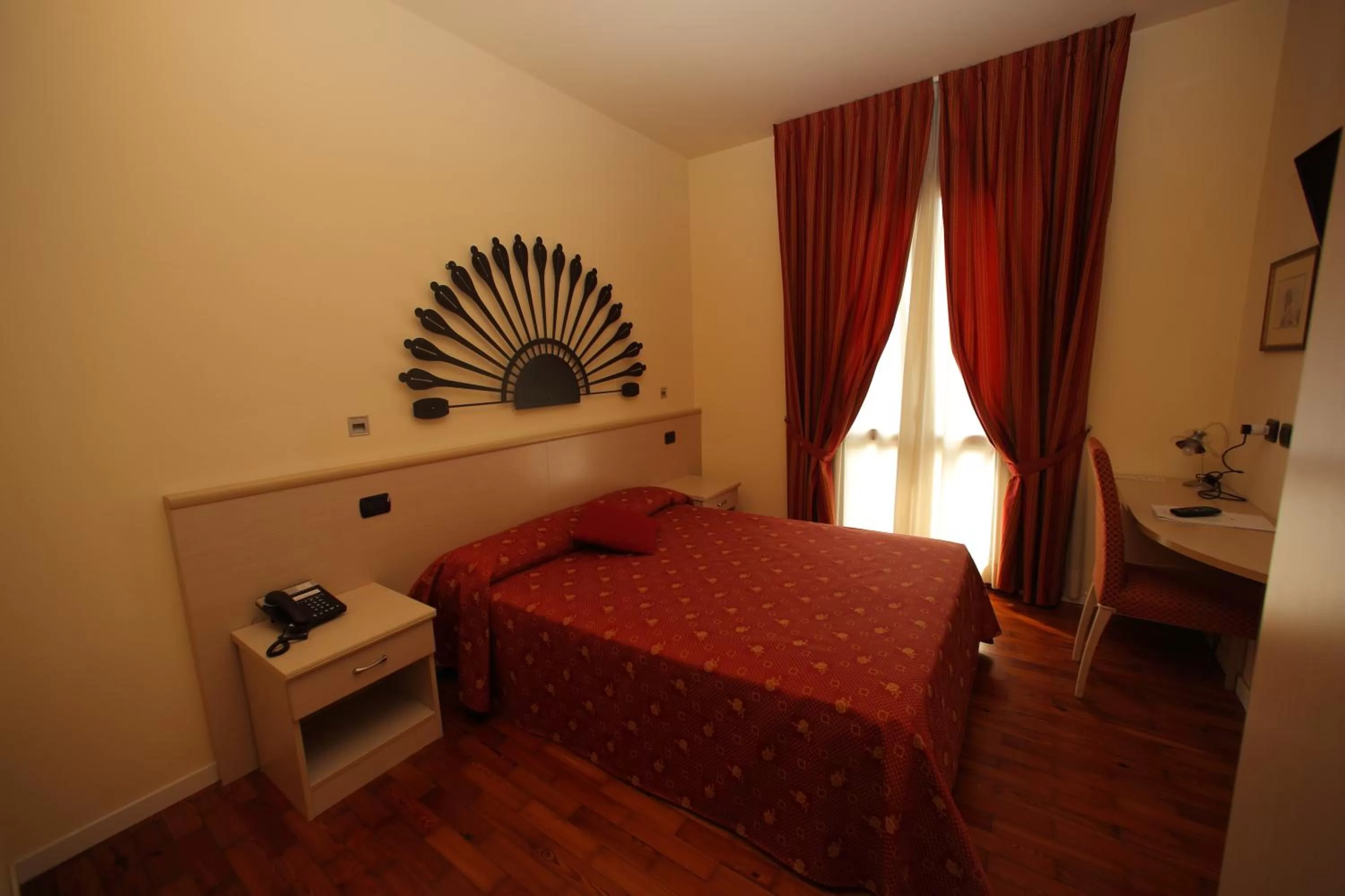 Bed in Hotel Fioroni