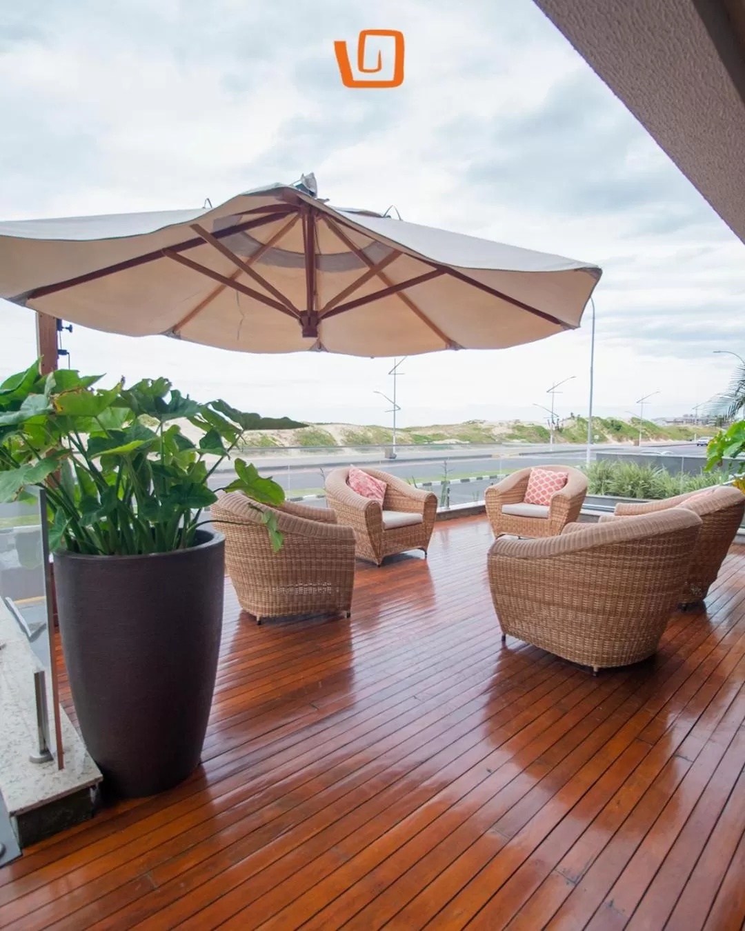 Seating area in Aruá Pousada Boutique