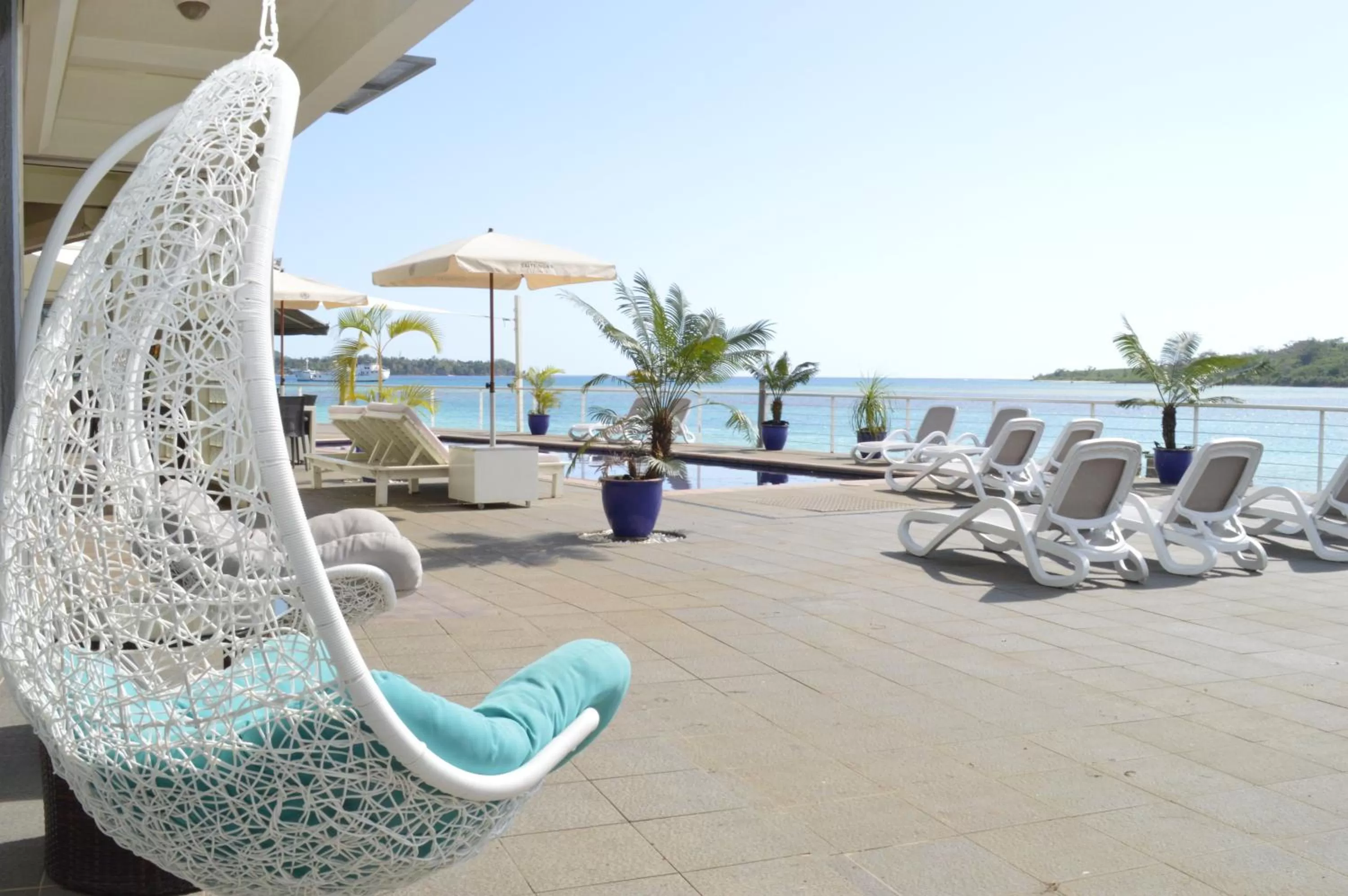 Balcony/Terrace in Chantillys on the Bay