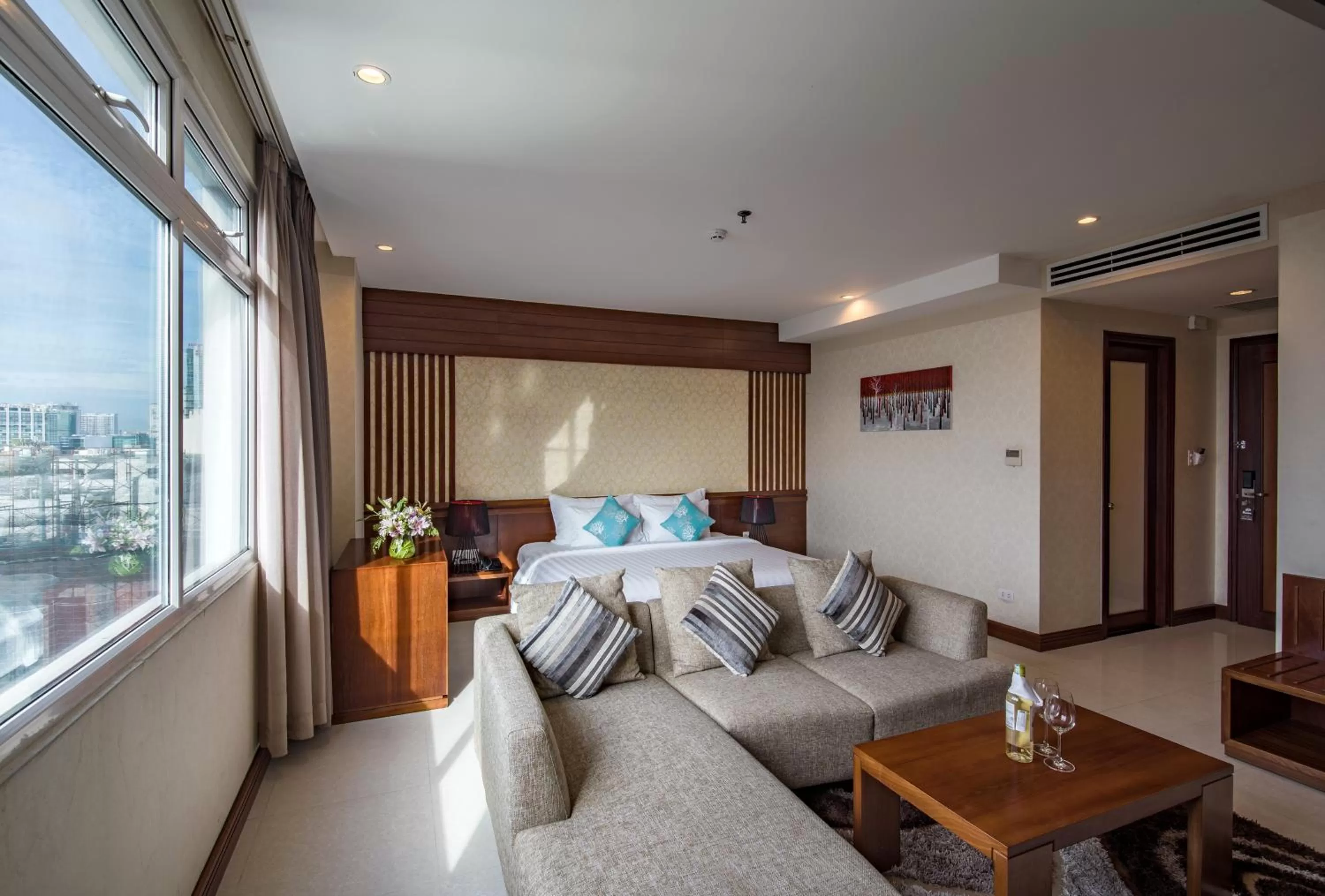 Photo of the whole room in Aquari Hotel