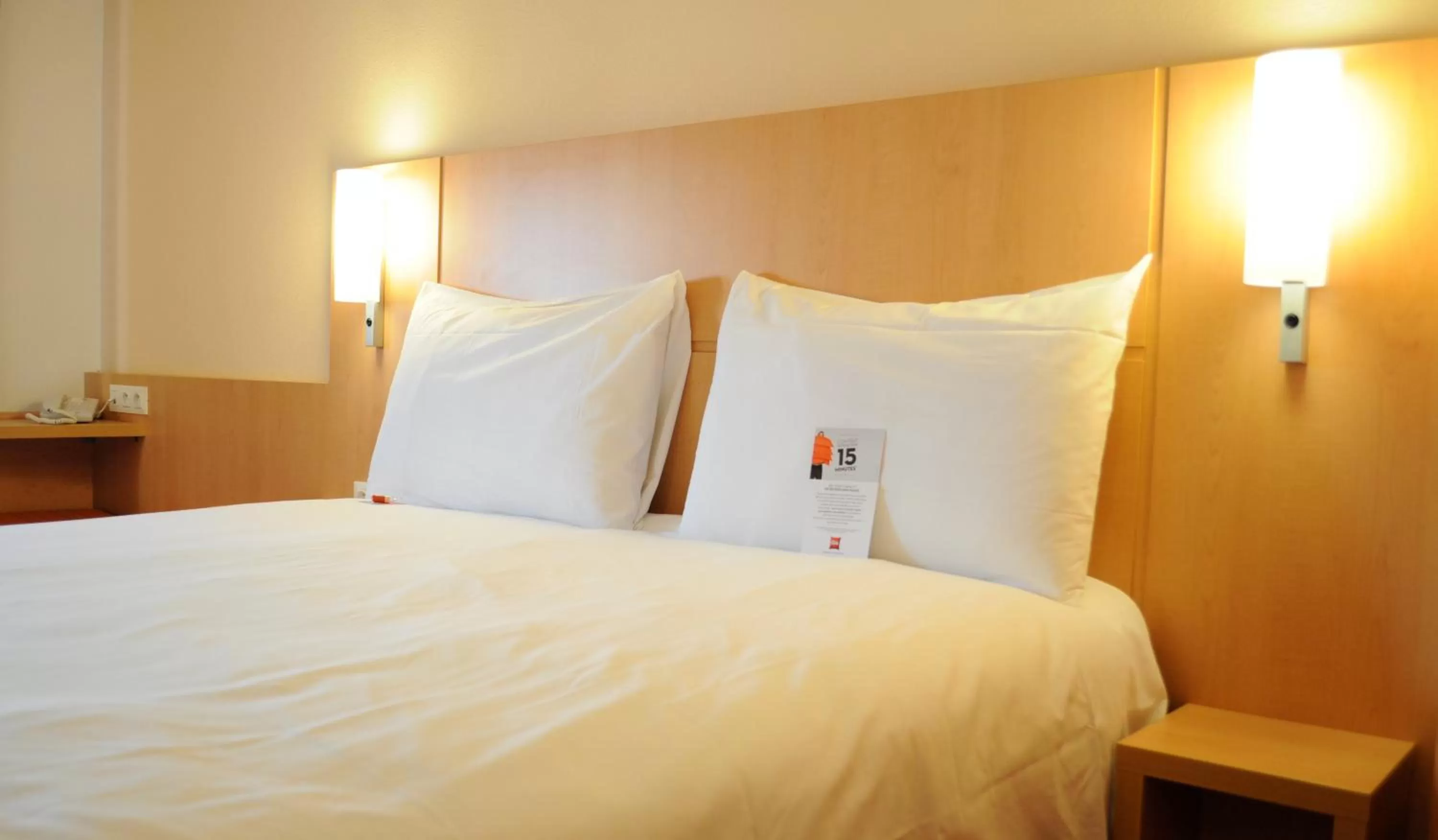 Bed in ibis Lyon Est Chaponnay