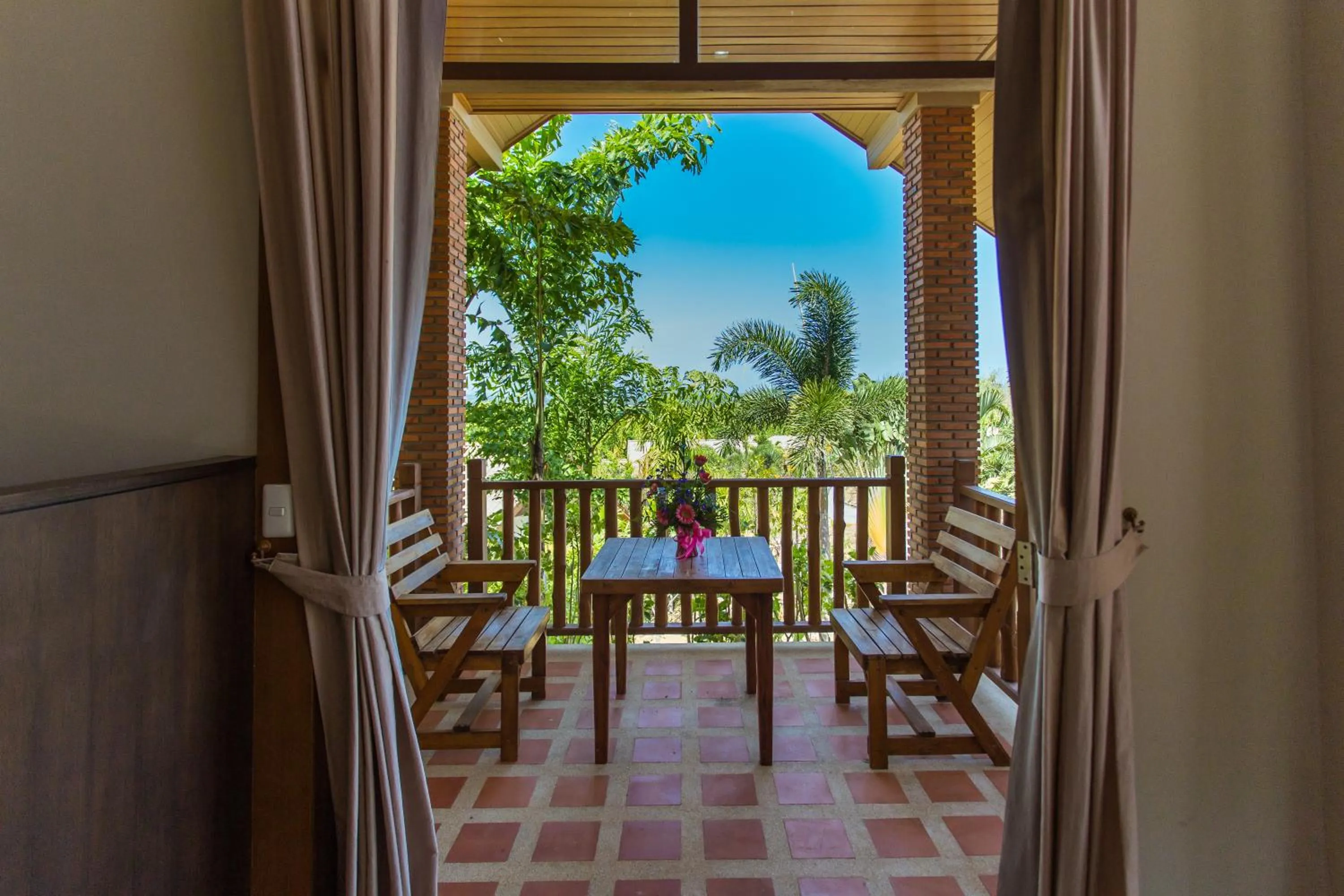Balcony/Terrace in Chalong Chalet Resort