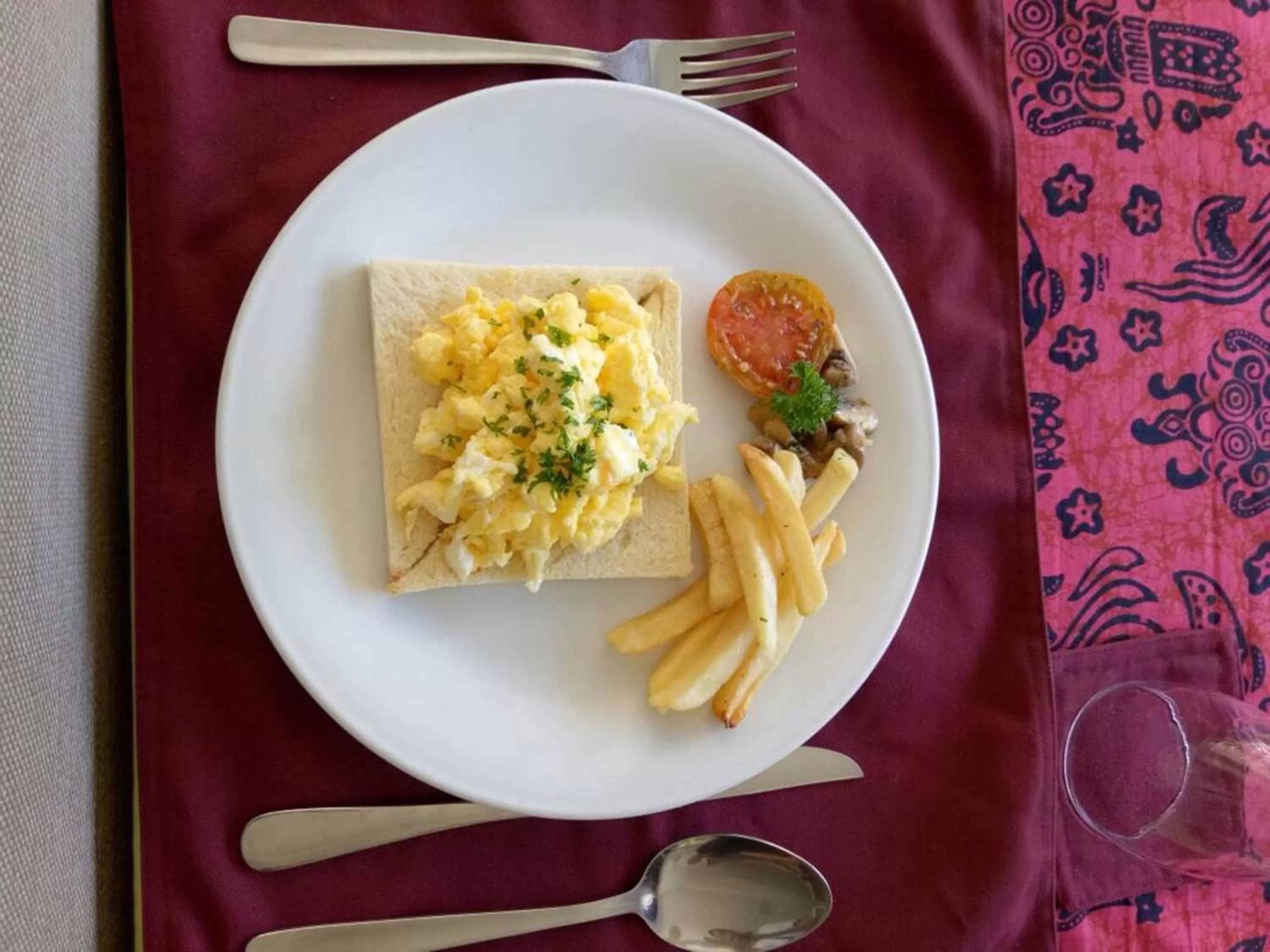 Food close-up in Labak River Hotel by EPS