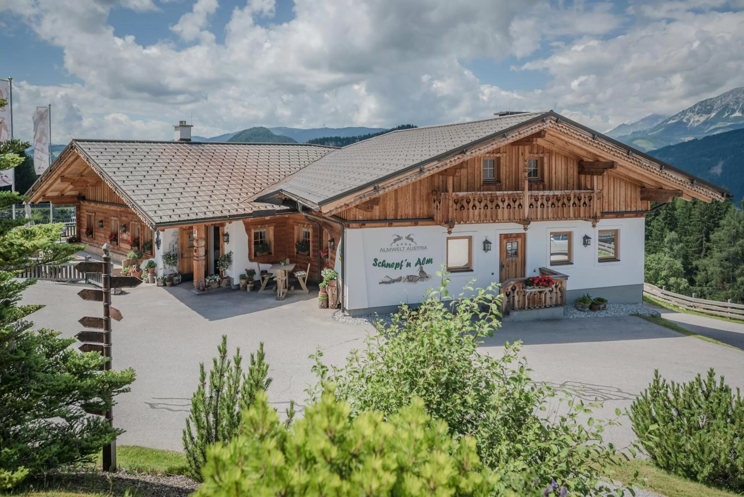 Restaurant/places to eat in Almwelt Austria