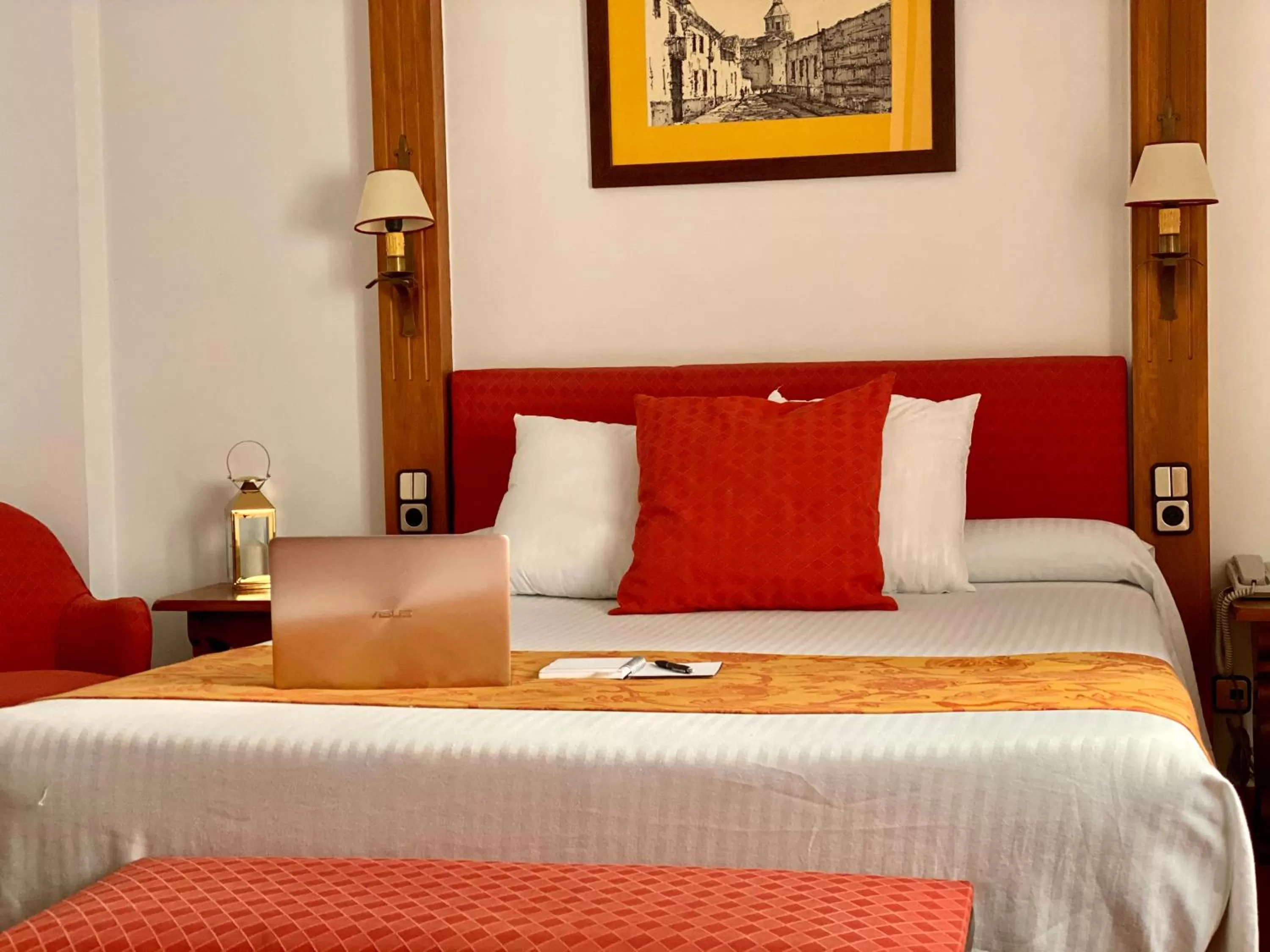 Bed in Hotel El Bedel