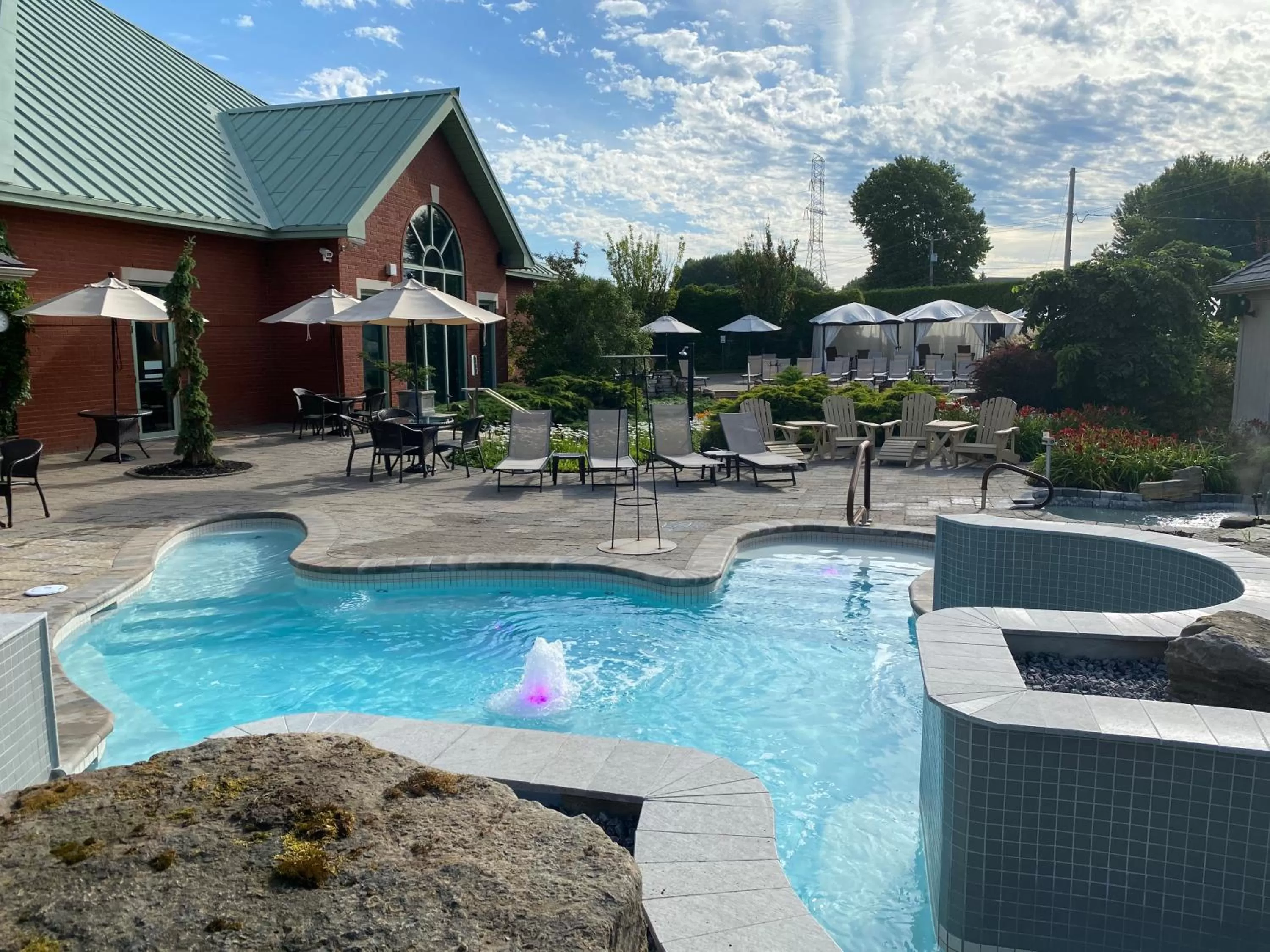 Fitness centre/facilities in Auberge Godefroy