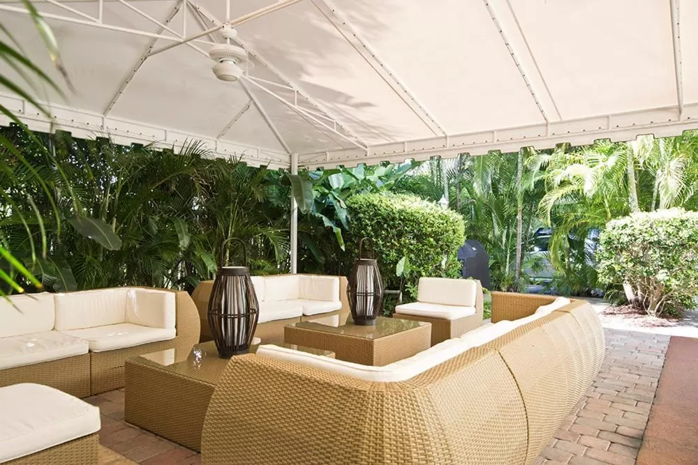 Patio in Ocean Lodge