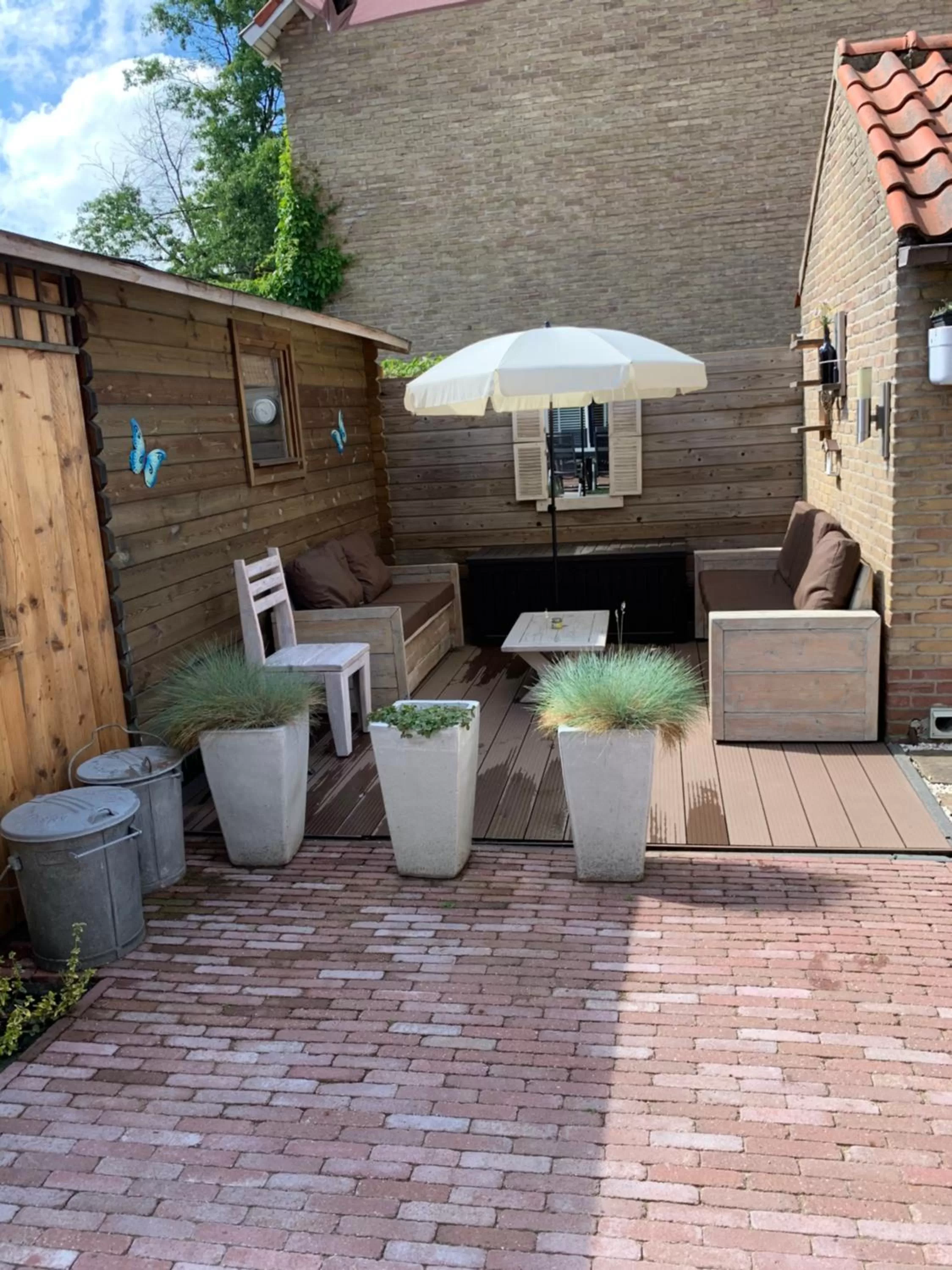 Garden in B&B Diemerplein