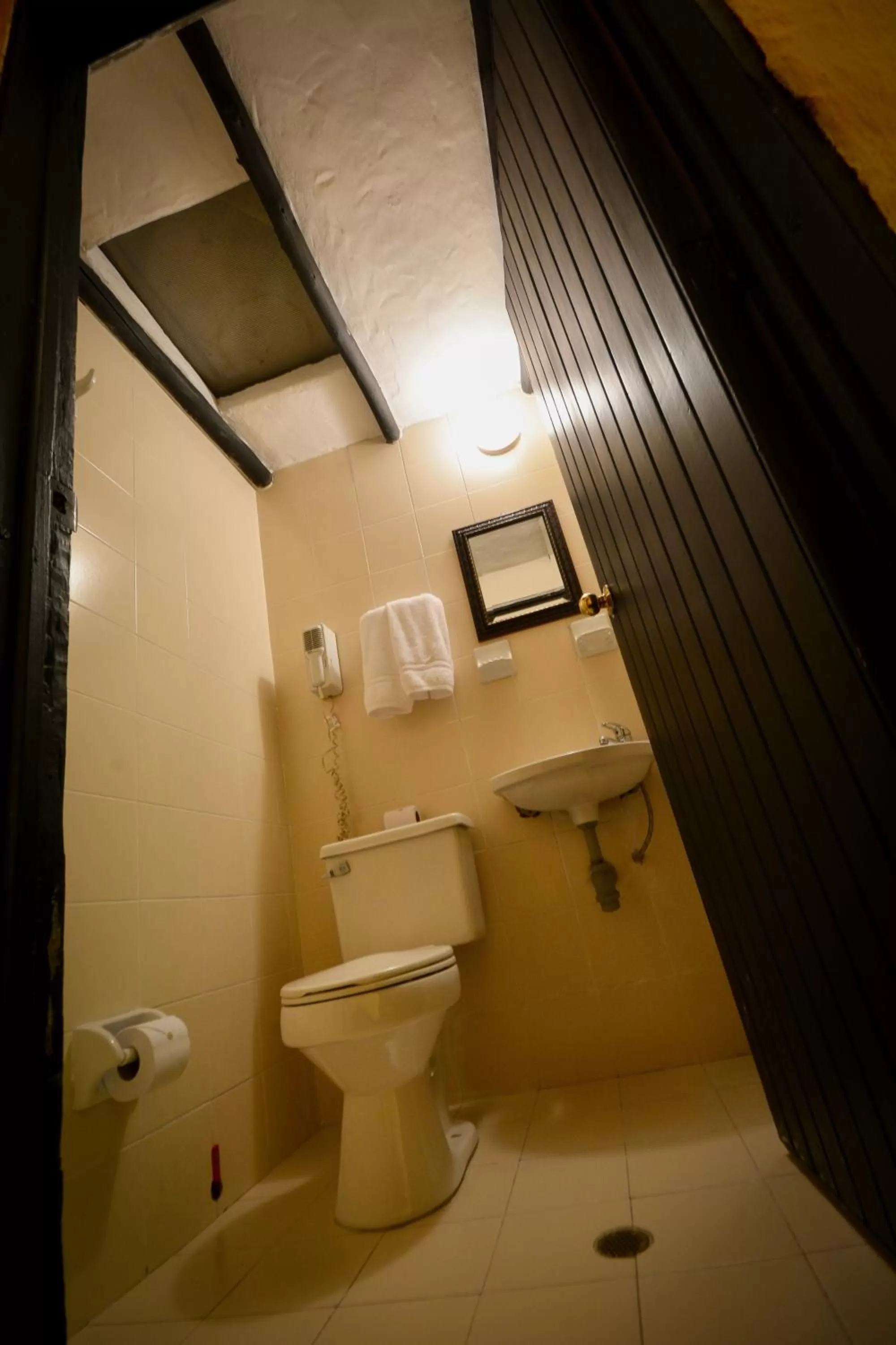 Toilet in Posada Cafe La Huerta