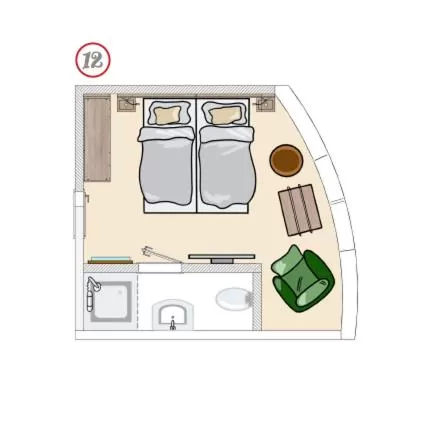 Bedroom in HeimatHerz Hotel Garni