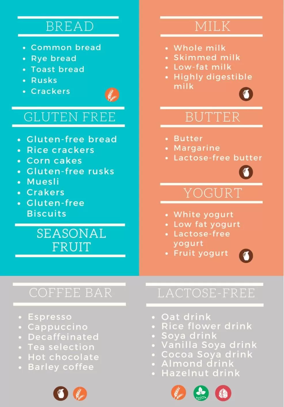 Breakfast in Hotel Casa Nicola