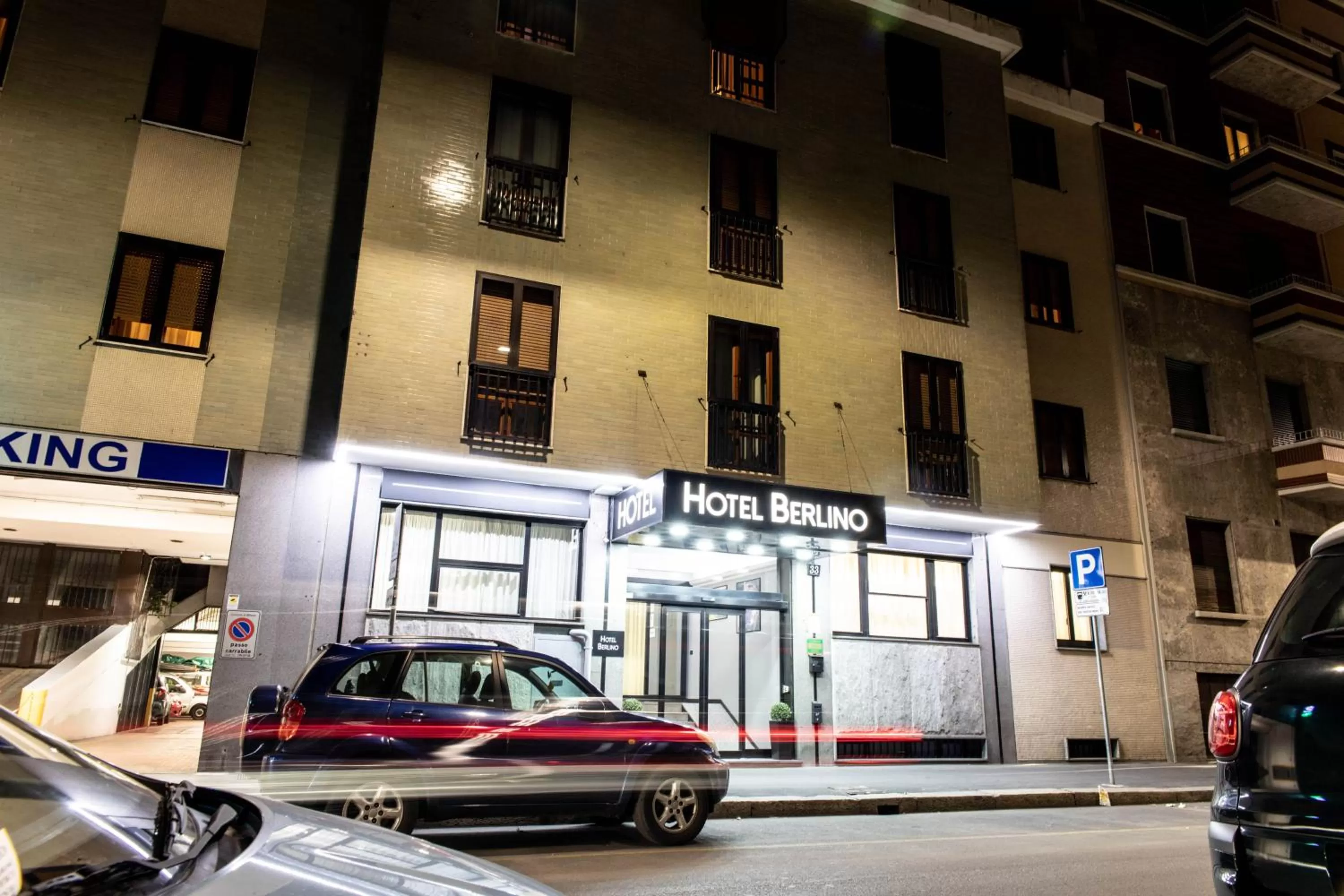 Property building in Hotel Berlino