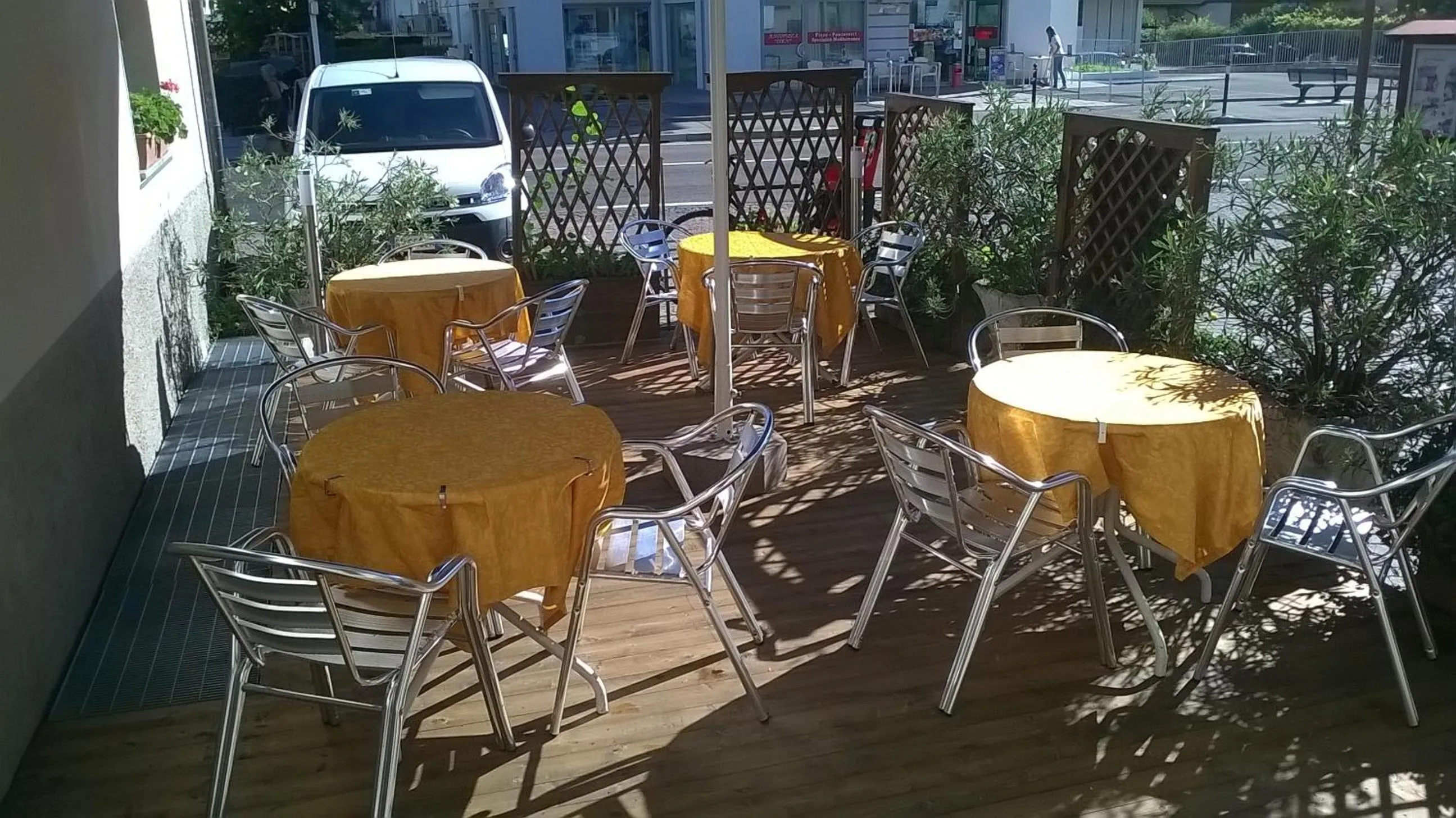 Patio in Hotel Cantaleone