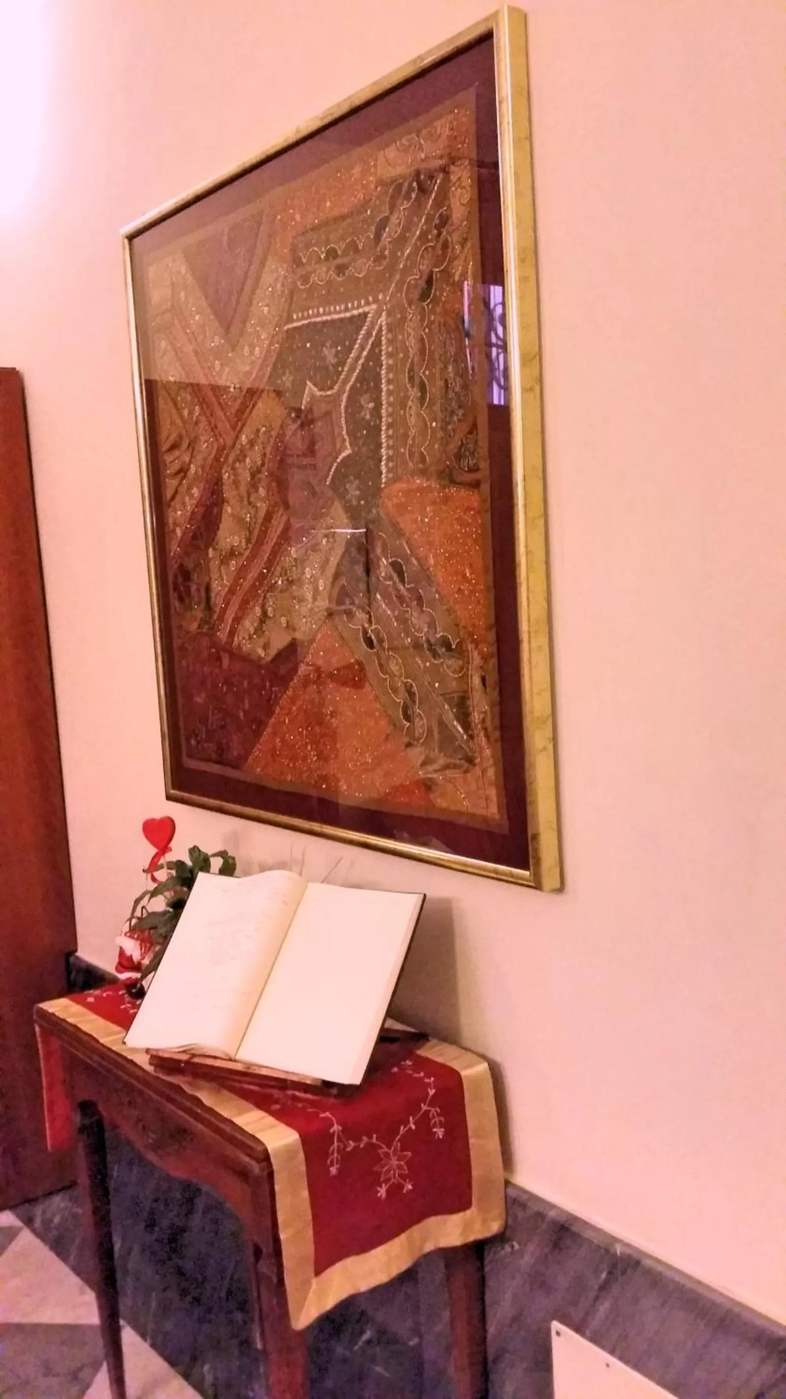 Decorative detail in Hotel Novecento