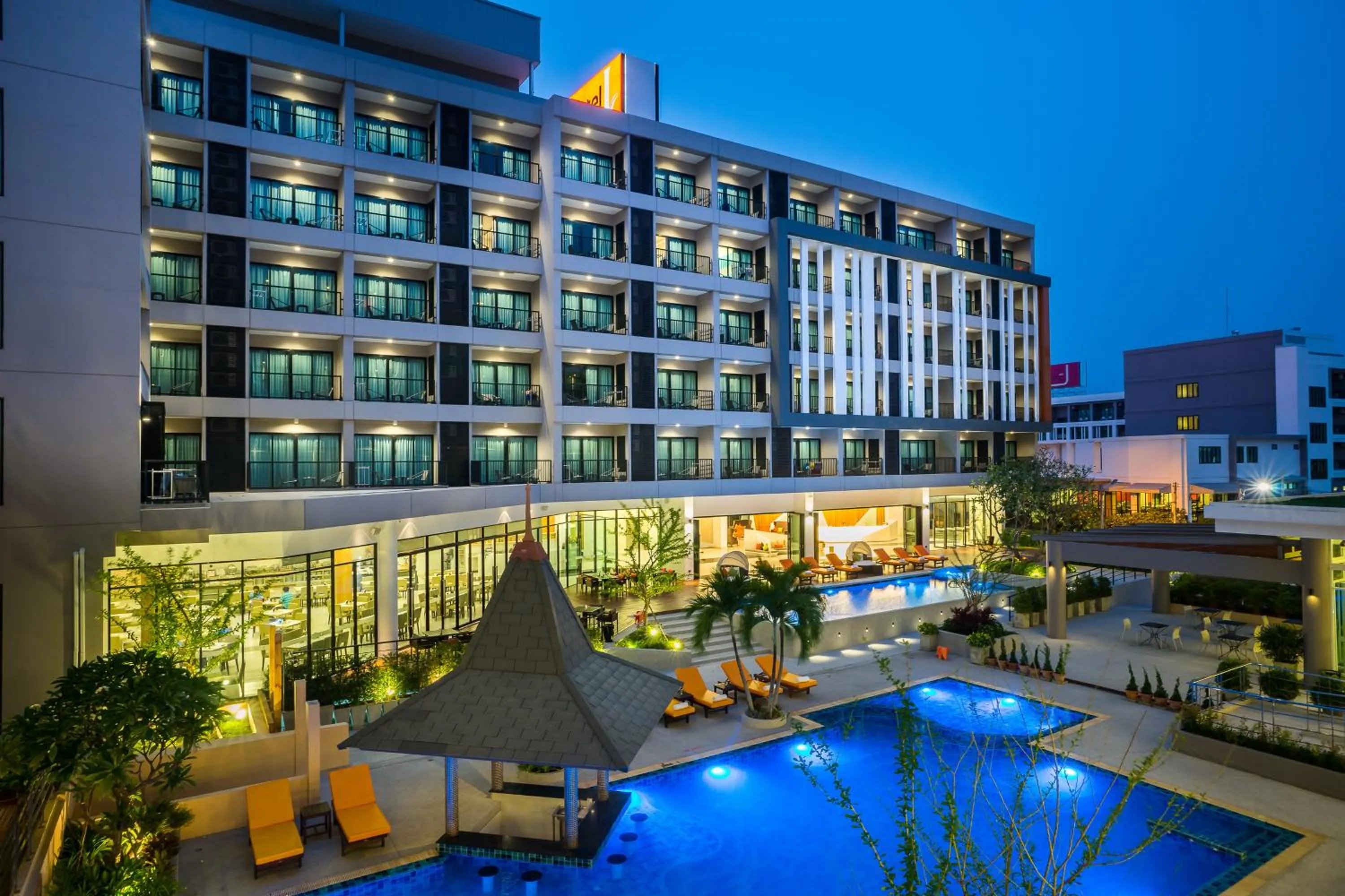 Property building in Hotel J Pattaya