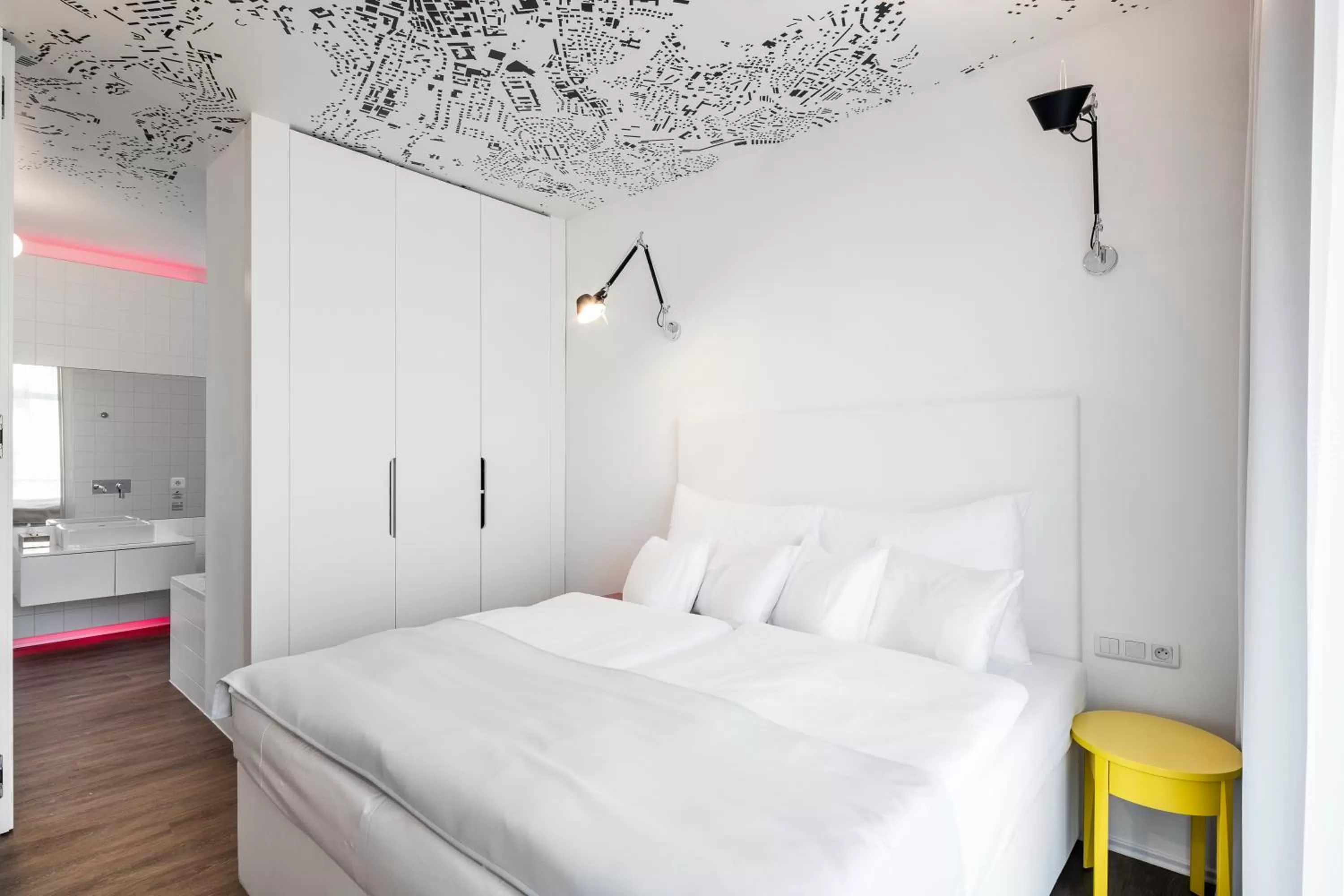 Bedroom, Bed in Pytloun Imperial Design Suites