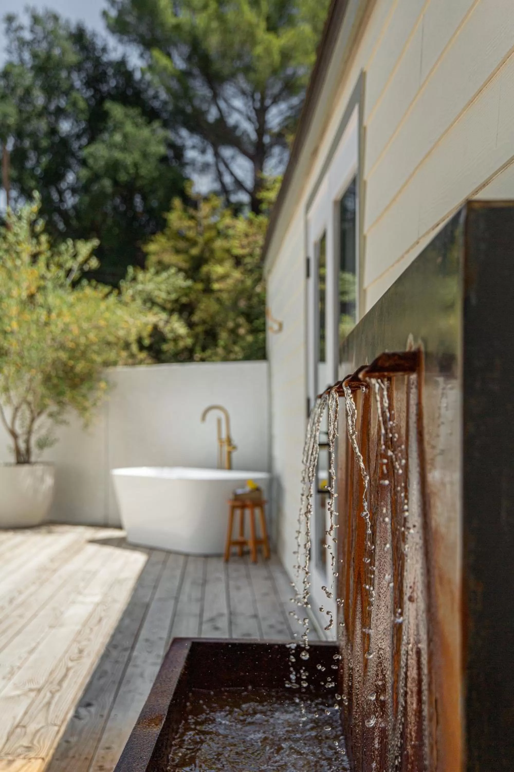 Patio in Calamigos Guest Ranch and Beach Club
