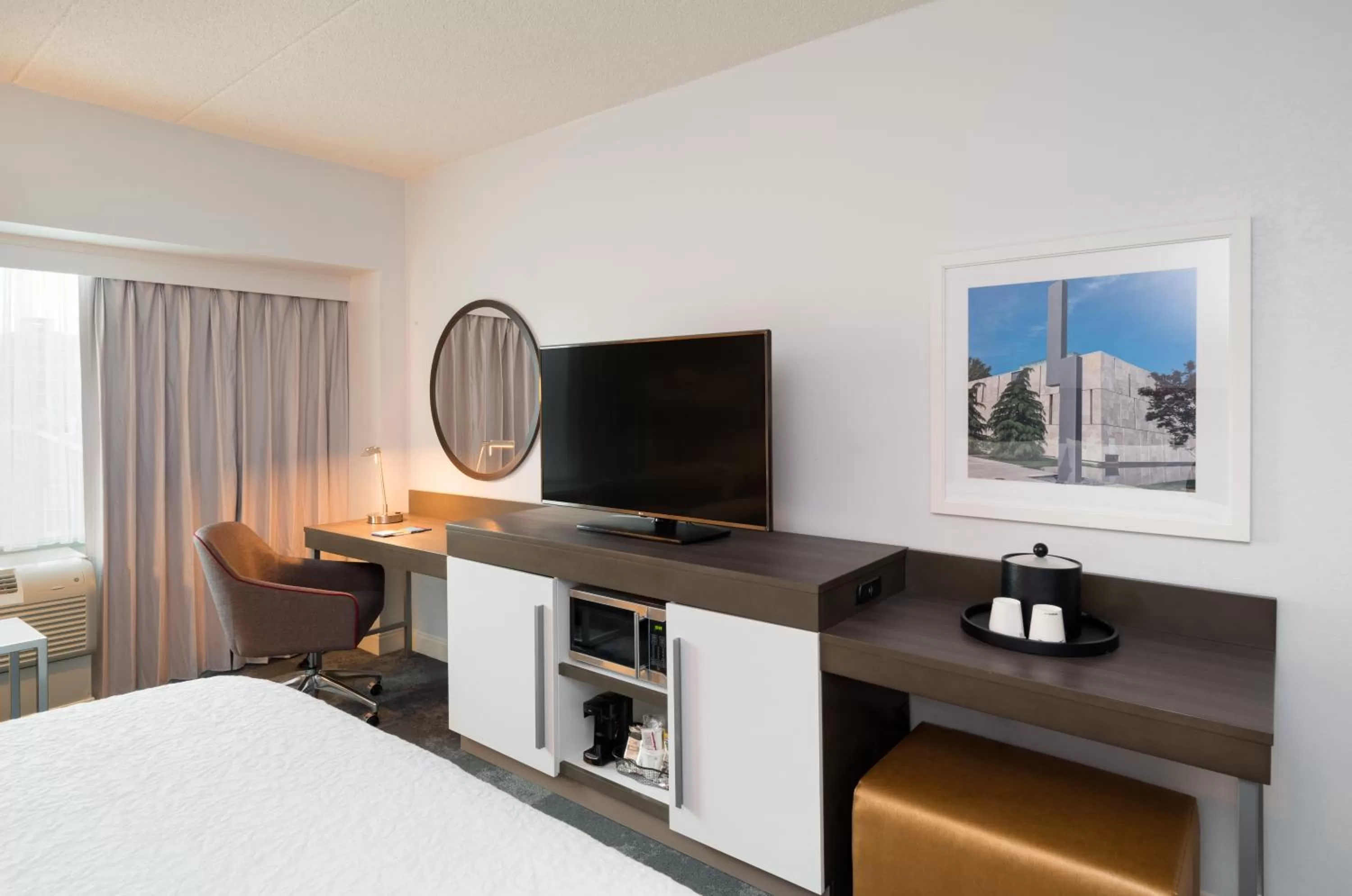 TV and multimedia, Bed in Hampton Inn Philadelphia Center City-Convention Center