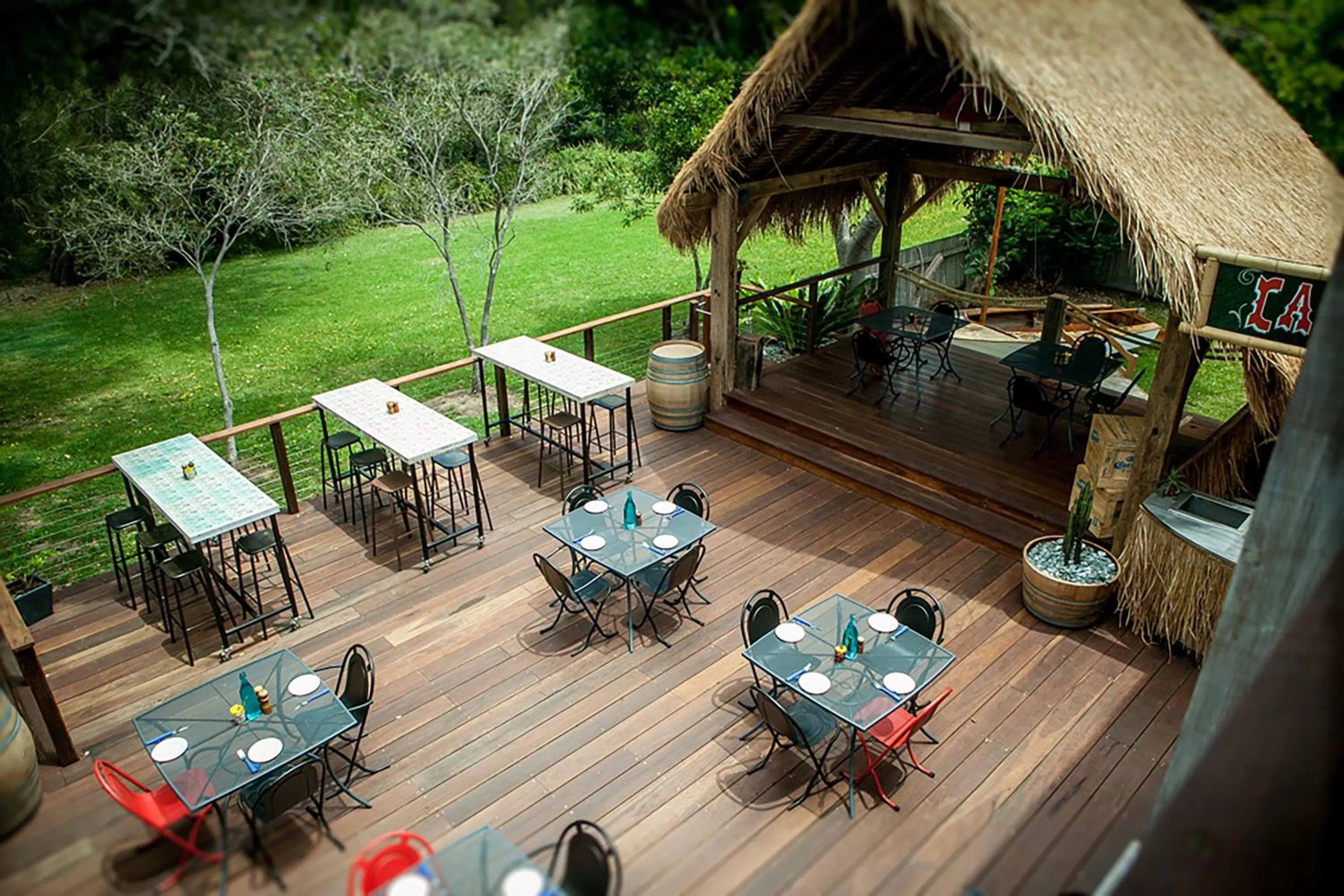 Bird's eye view in Boogie Woogie Beach House