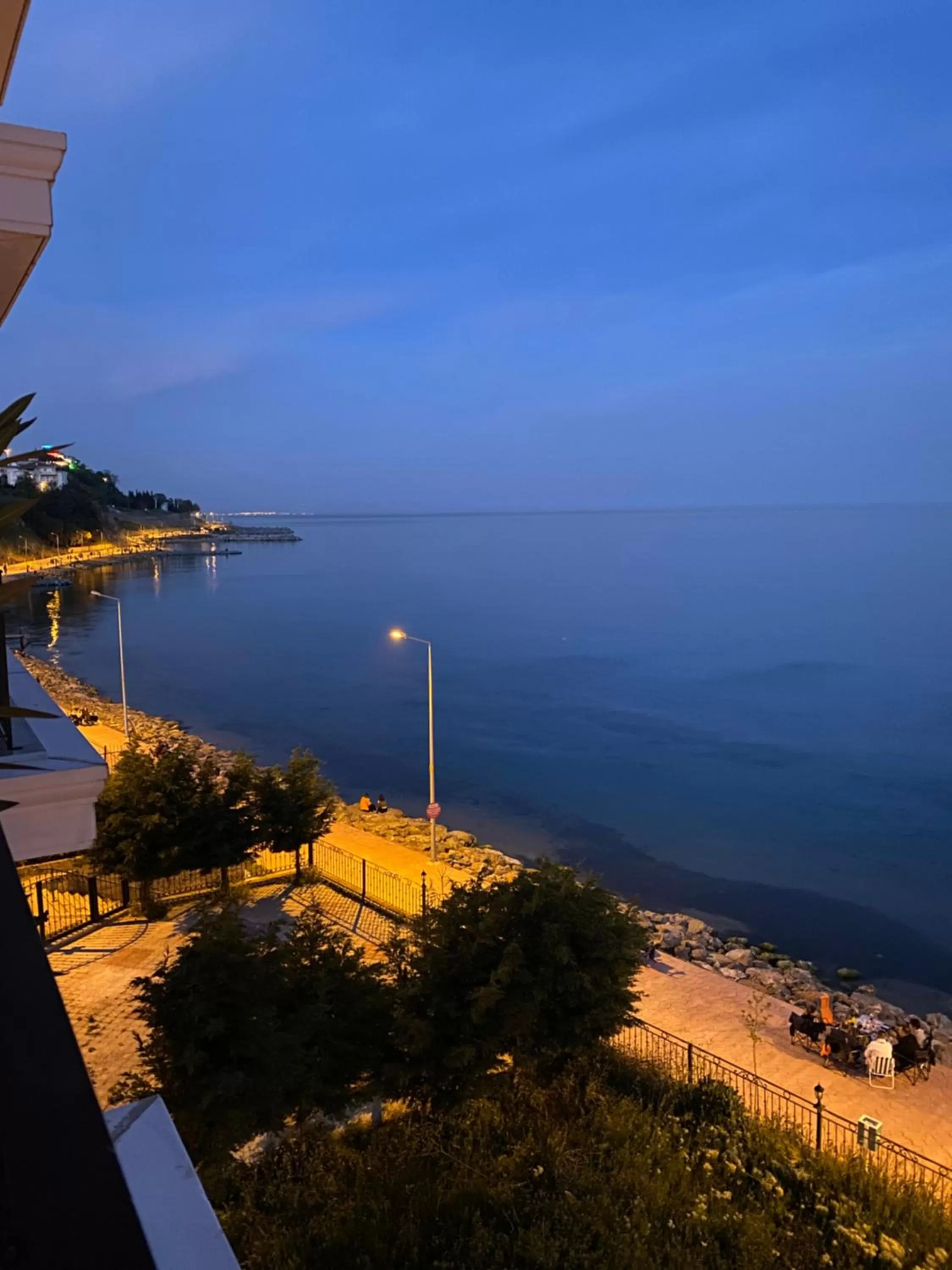 Sea view in No Problem Pansiyon & Alkaya