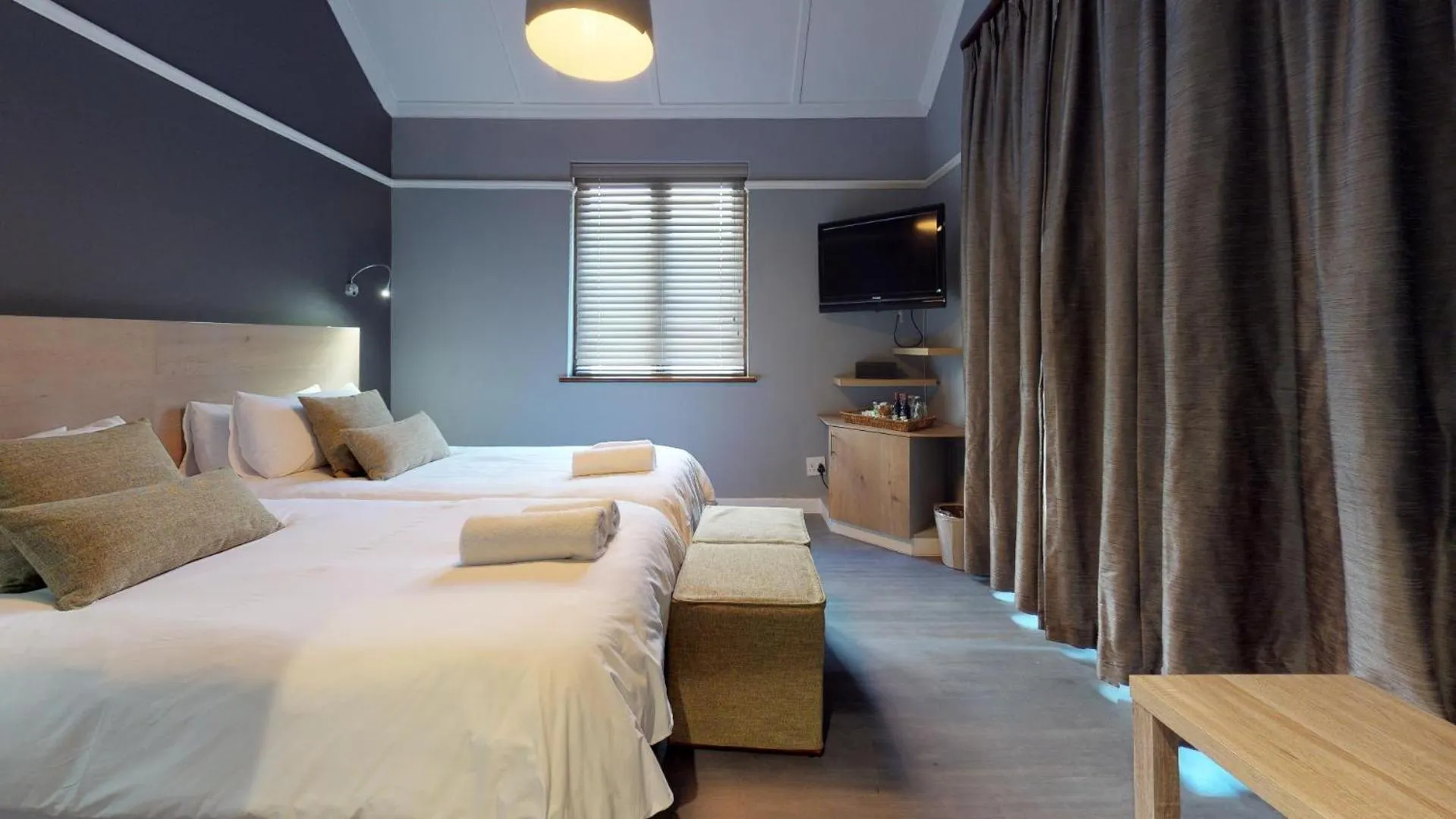 Bed in Port View Guest House