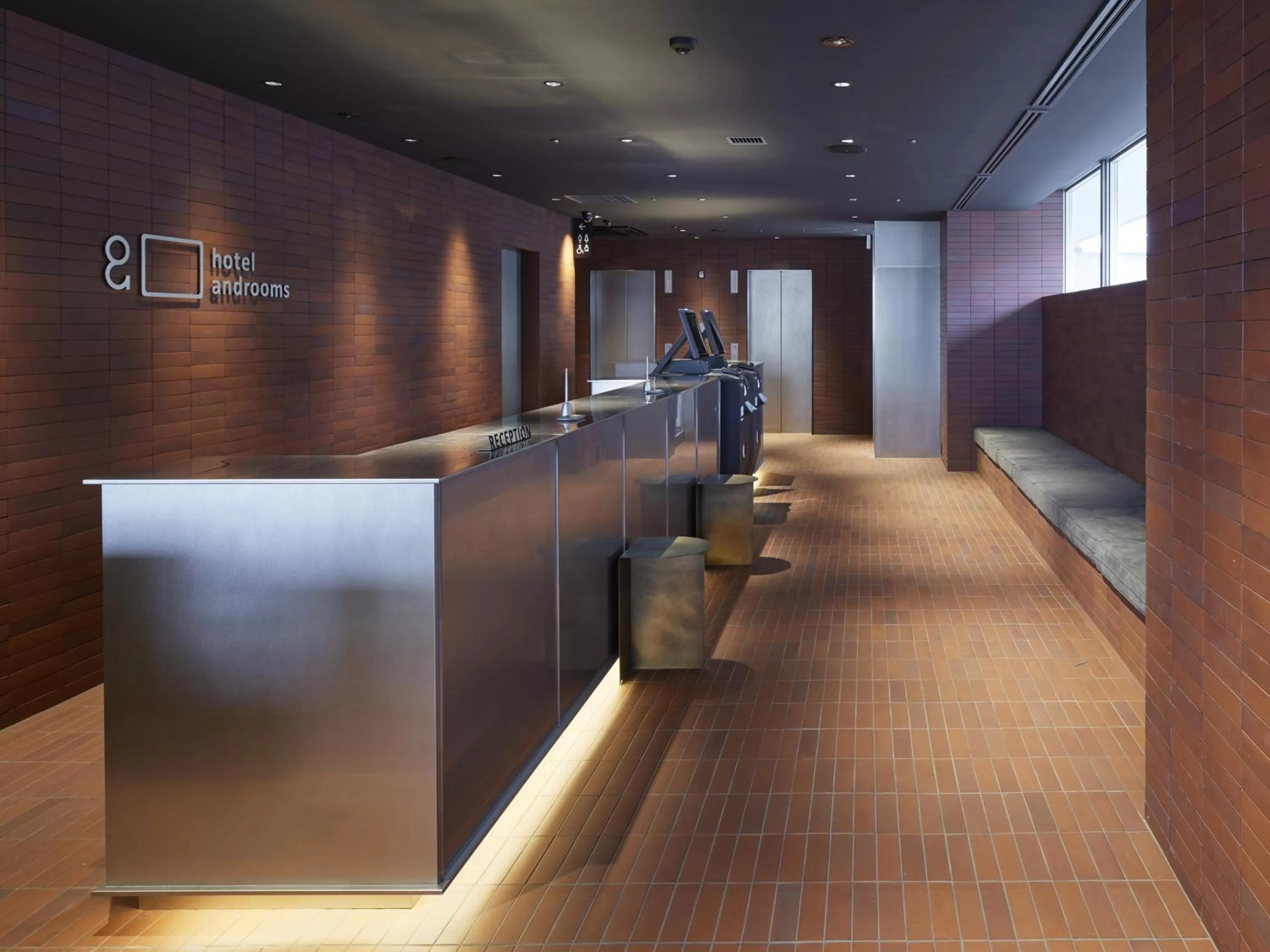 Lobby or reception in hotel androoms Sapporo Susukino