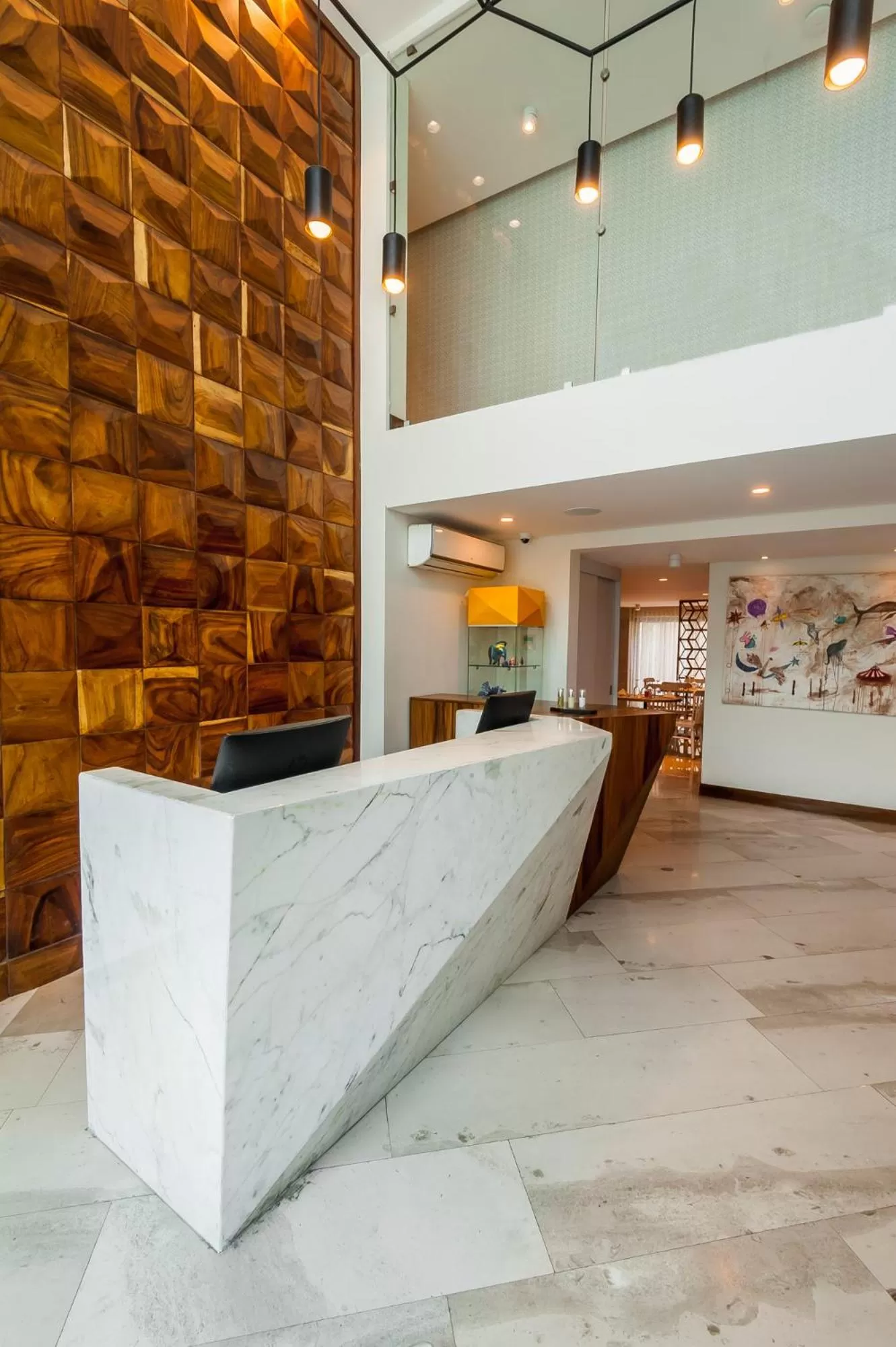 Lobby or reception in FCH Hotel Providencia