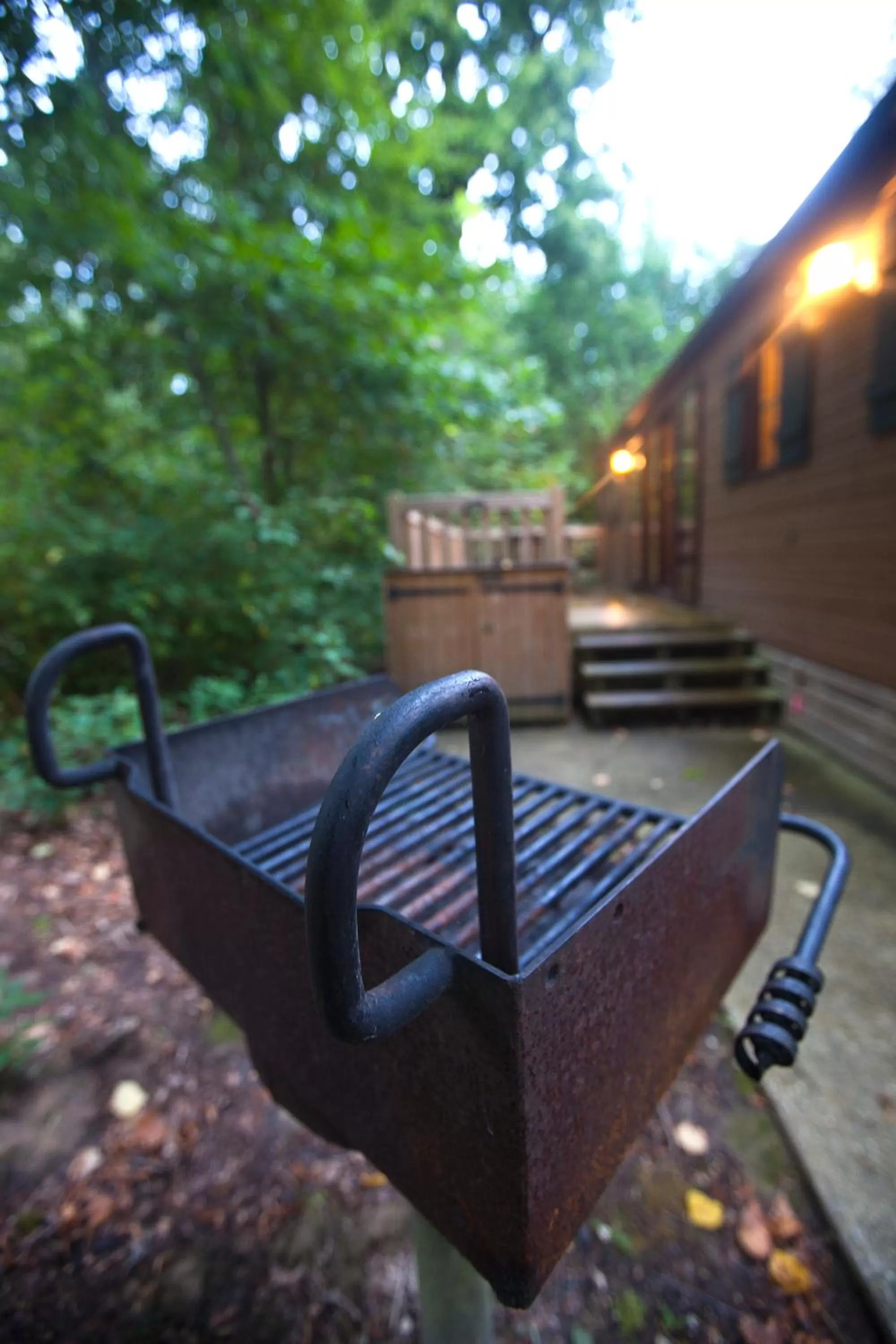 BBQ facilities in Disney Davy Crockett Ranch