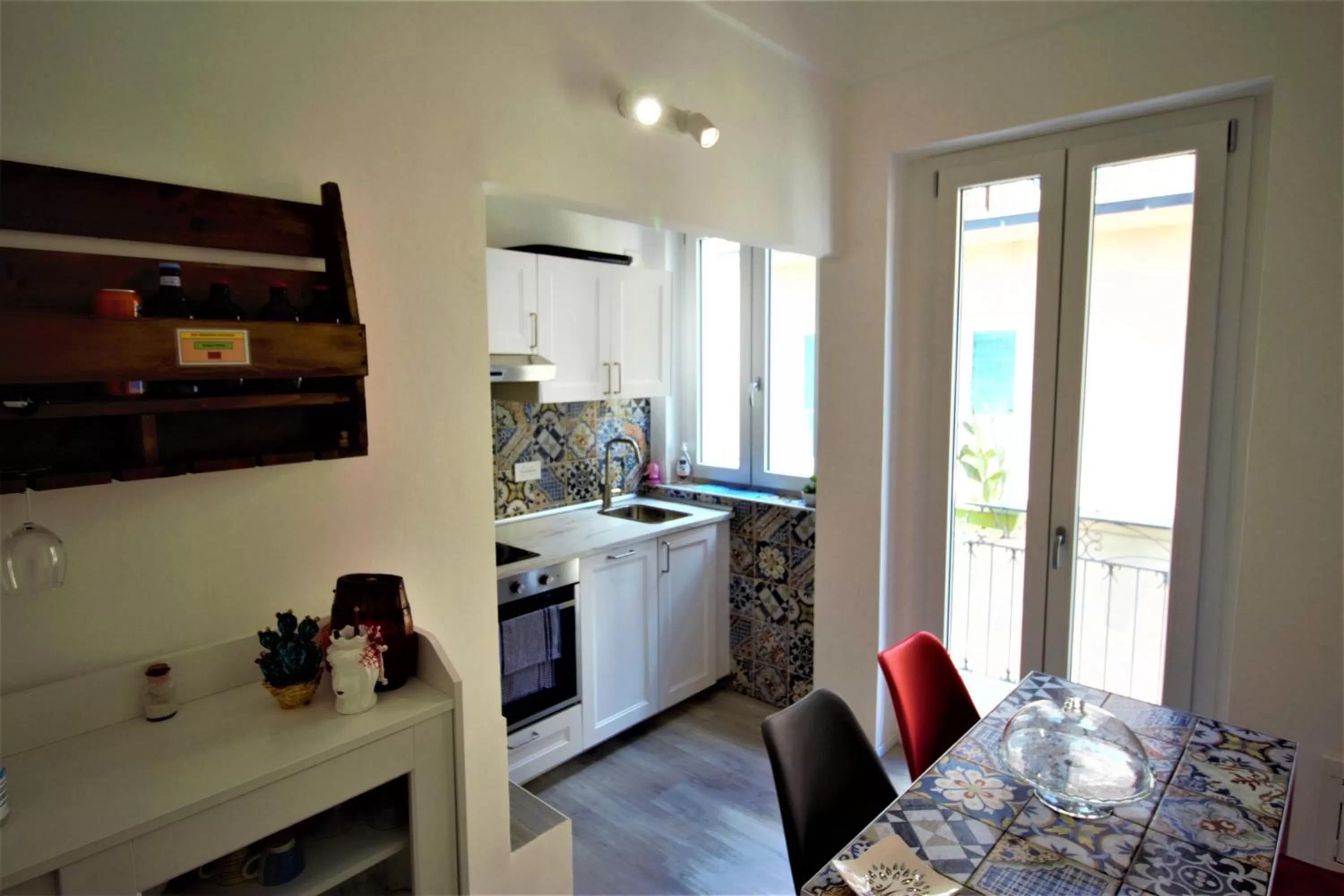 Kitchen or kitchenette in B&B Belvedere All'Idria