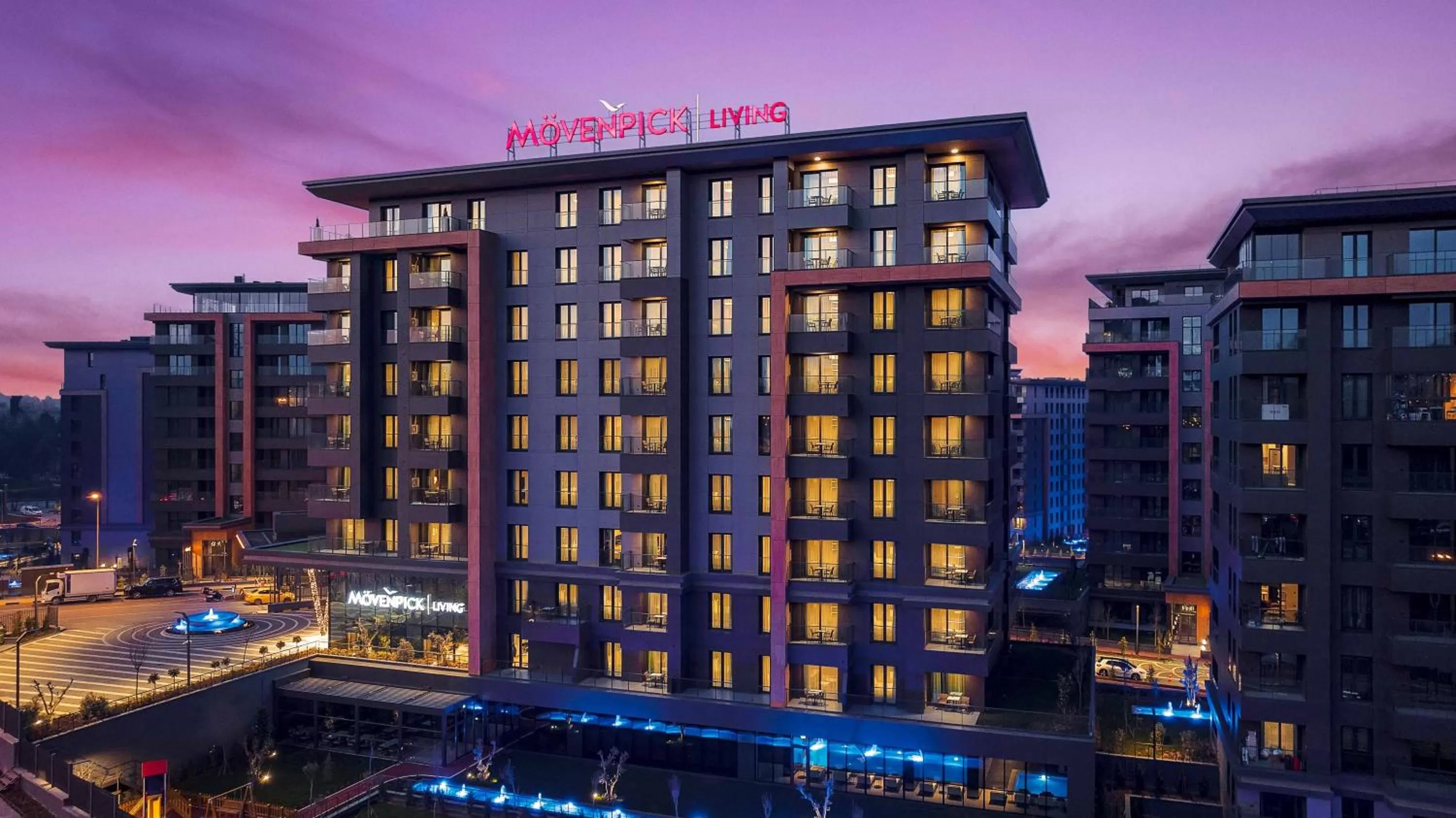 Property building in Movenpick Living Istanbul Camlivadi