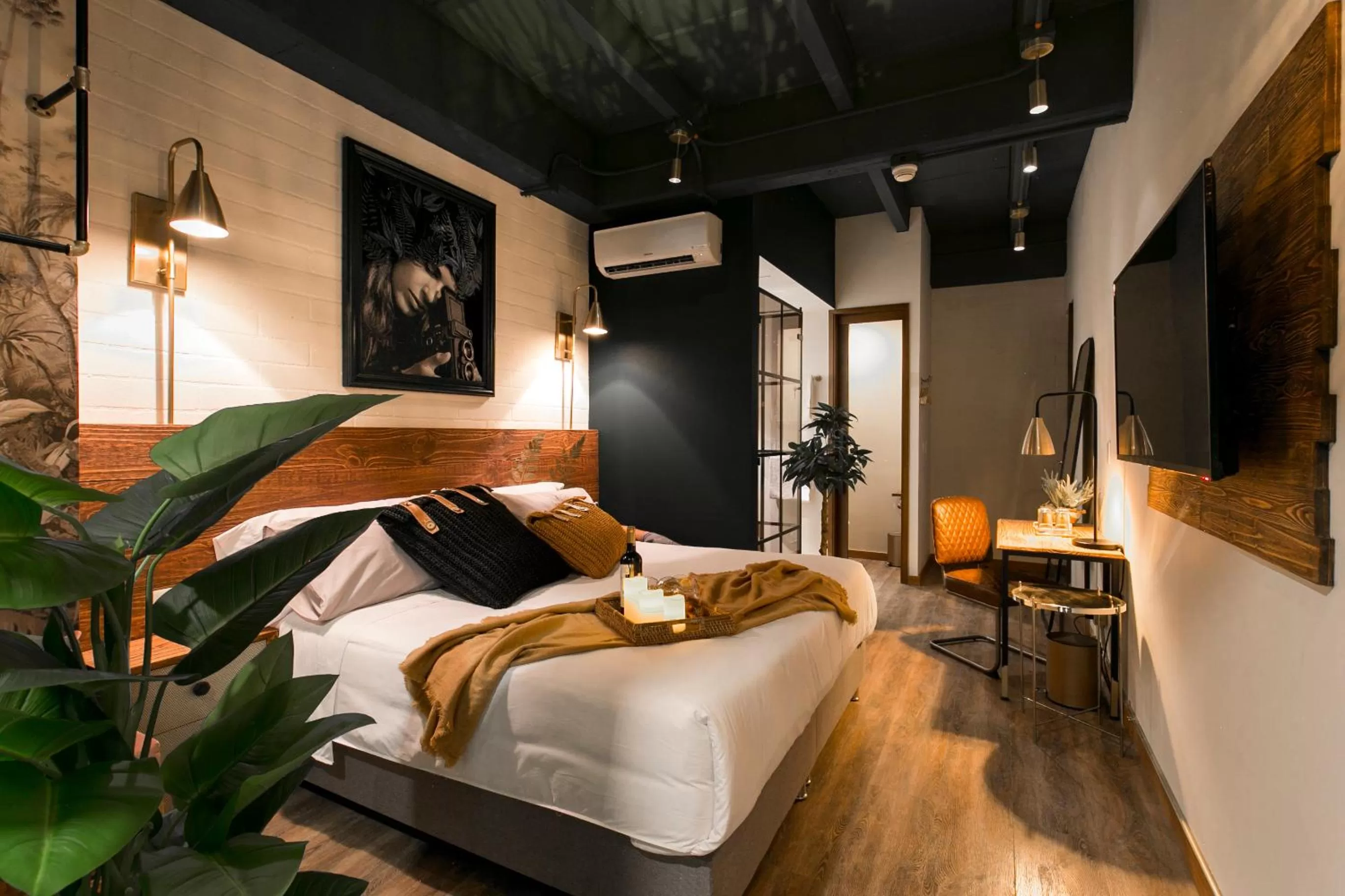 Bed in Celestino Boutique Hotel & Spa